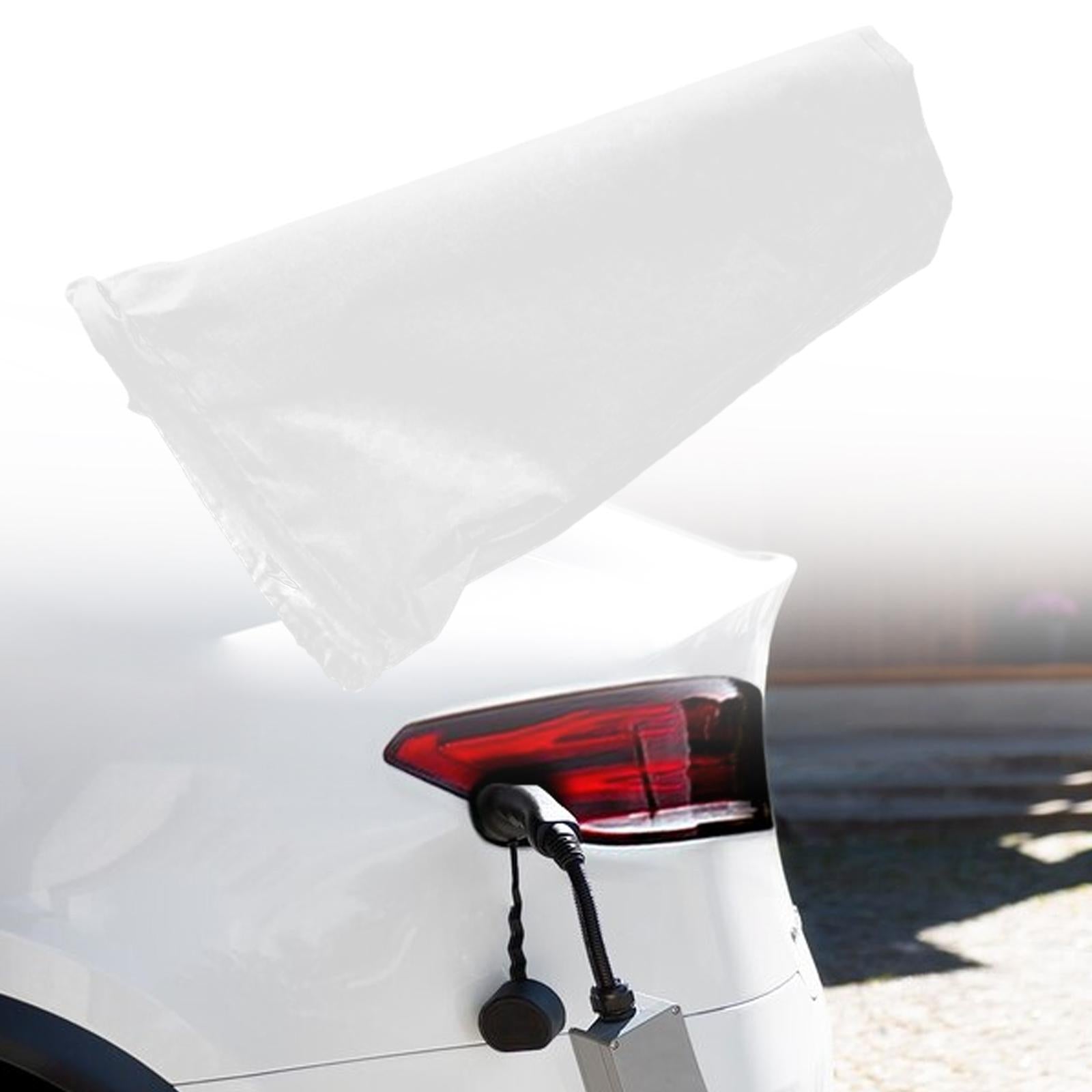 EV Charging Port Waterproof Cover Rainproof Electric Car Charging Port Cover Transparent