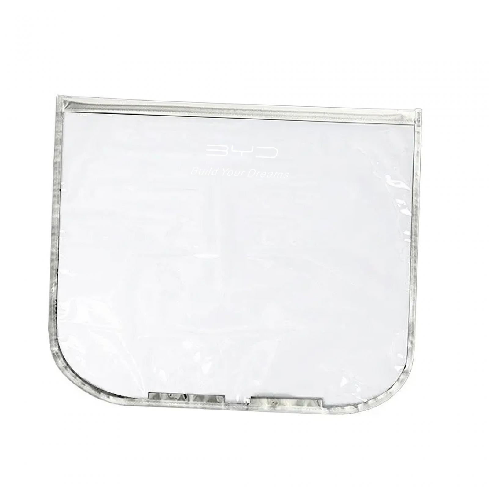 Electric Car Charging Port Rain Cover Clear Waterproof Rainproof Dustproof White for BYD