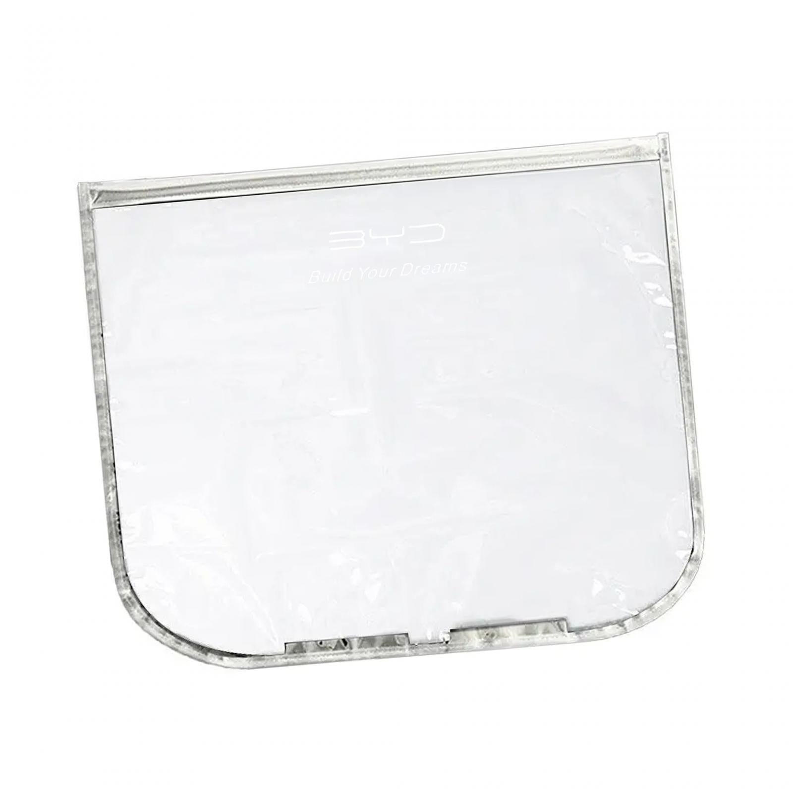 Electric Car Charging Port Rain Cover Clear Waterproof Rainproof Dustproof White for BYD