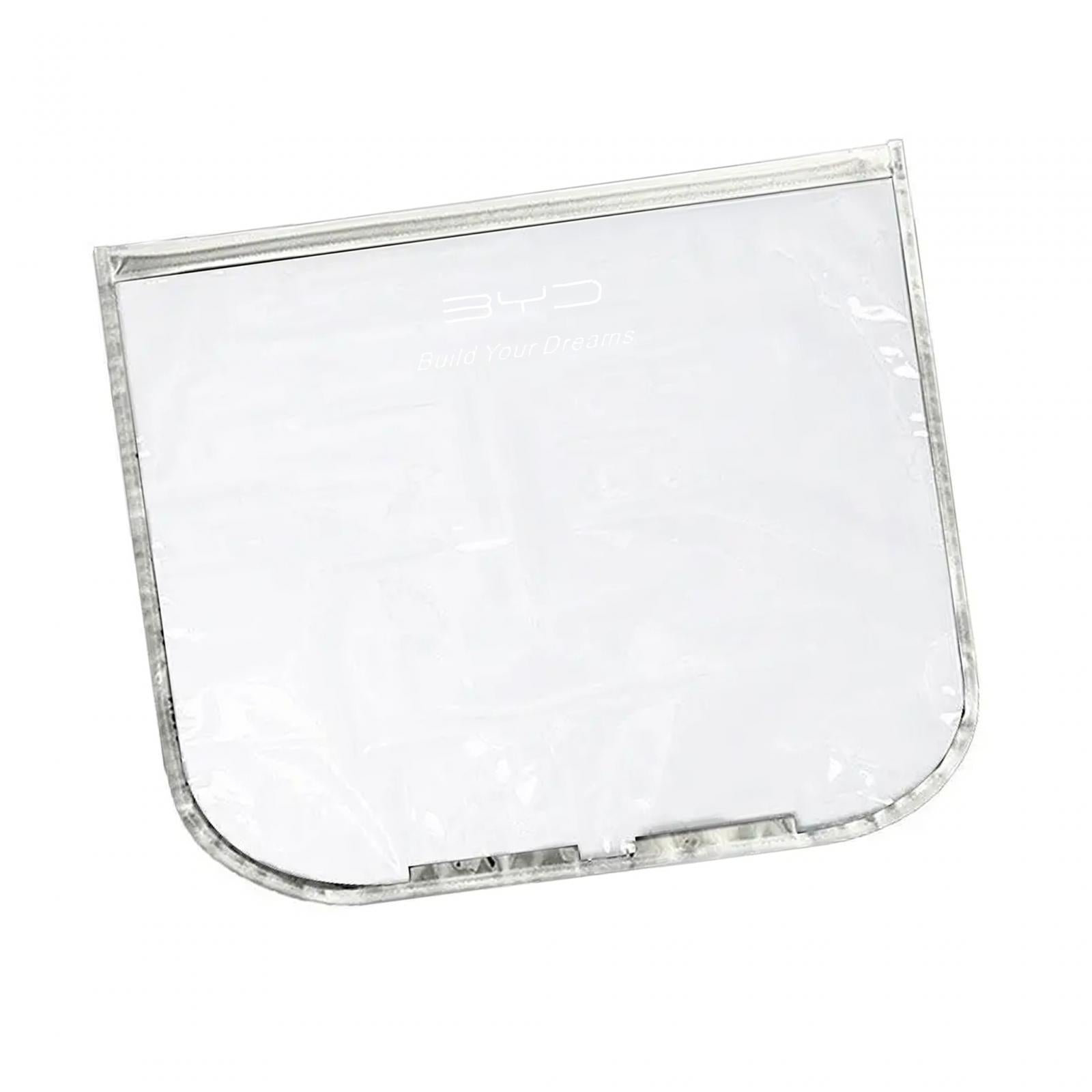 Electric Car Charging Port Rain Cover Clear Waterproof Rainproof Dustproof White for BYD