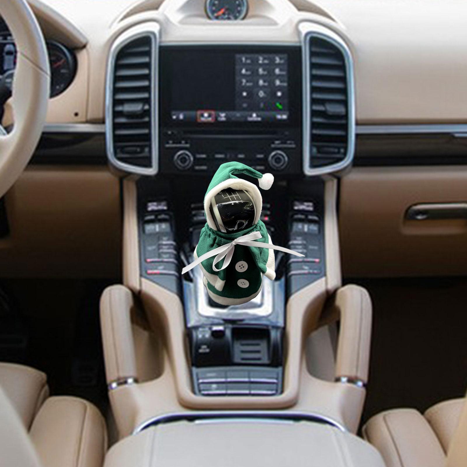 Auto Gear Shifter Knob Cover Gear Handle Decor for Car SUV Truck Dark Green