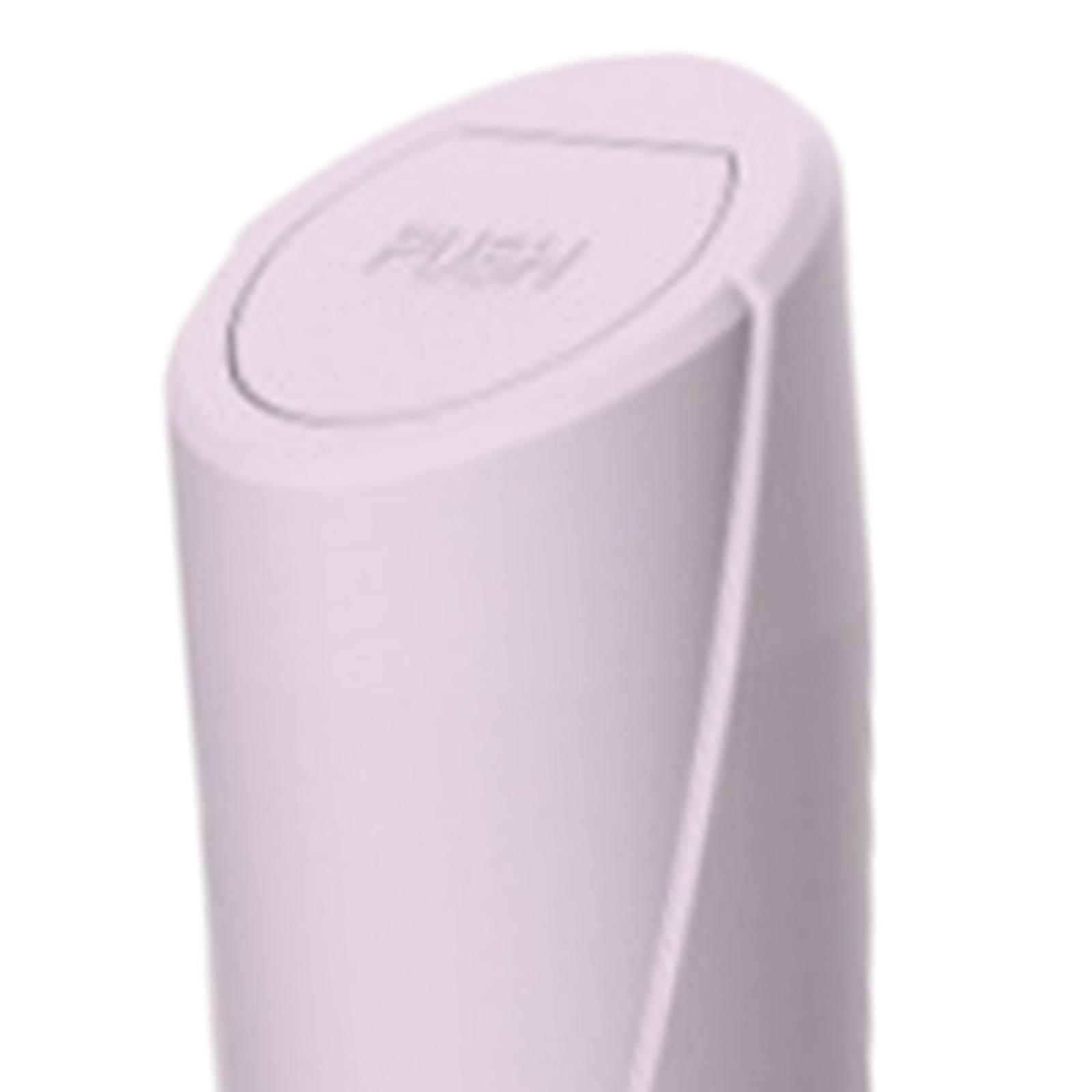 Car Trash Can Cup Holder Easy to Install Vehicle Garbage Bin for Office pink