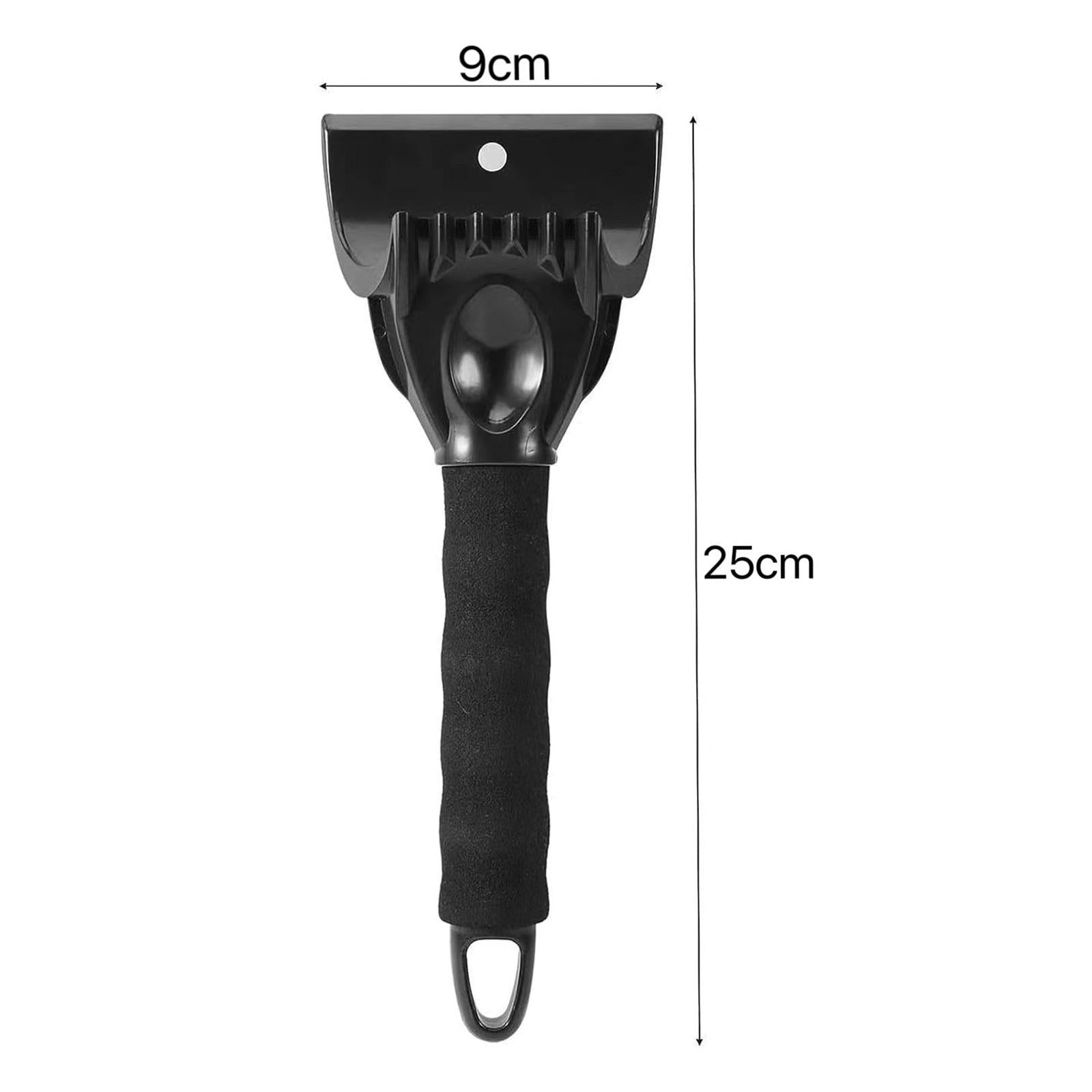 Car Windshield Window Snow Ice Scraper Snow Remover for Car SUV Black