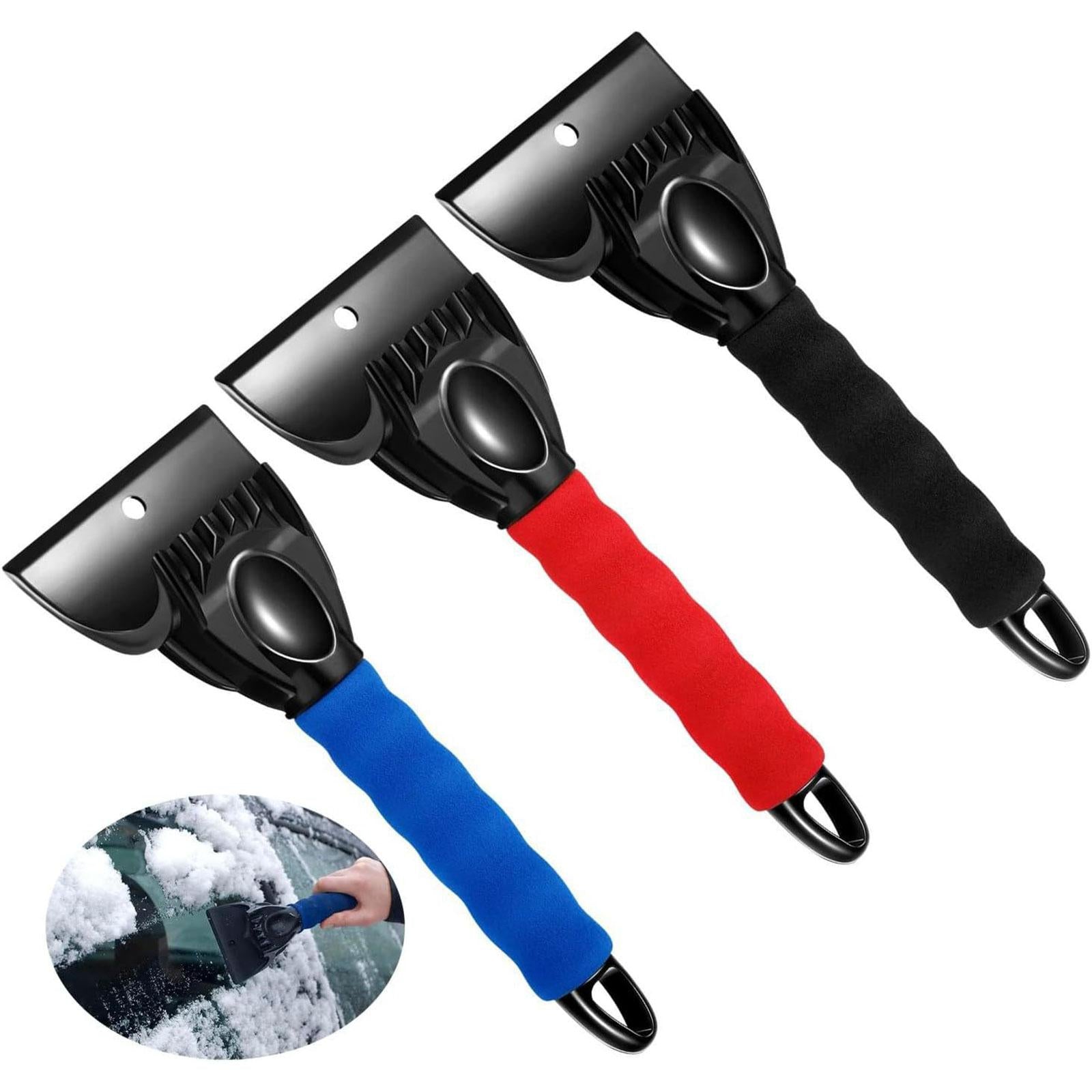 Car Windshield Window Snow Ice Scraper Snow Remover for Car SUV Black