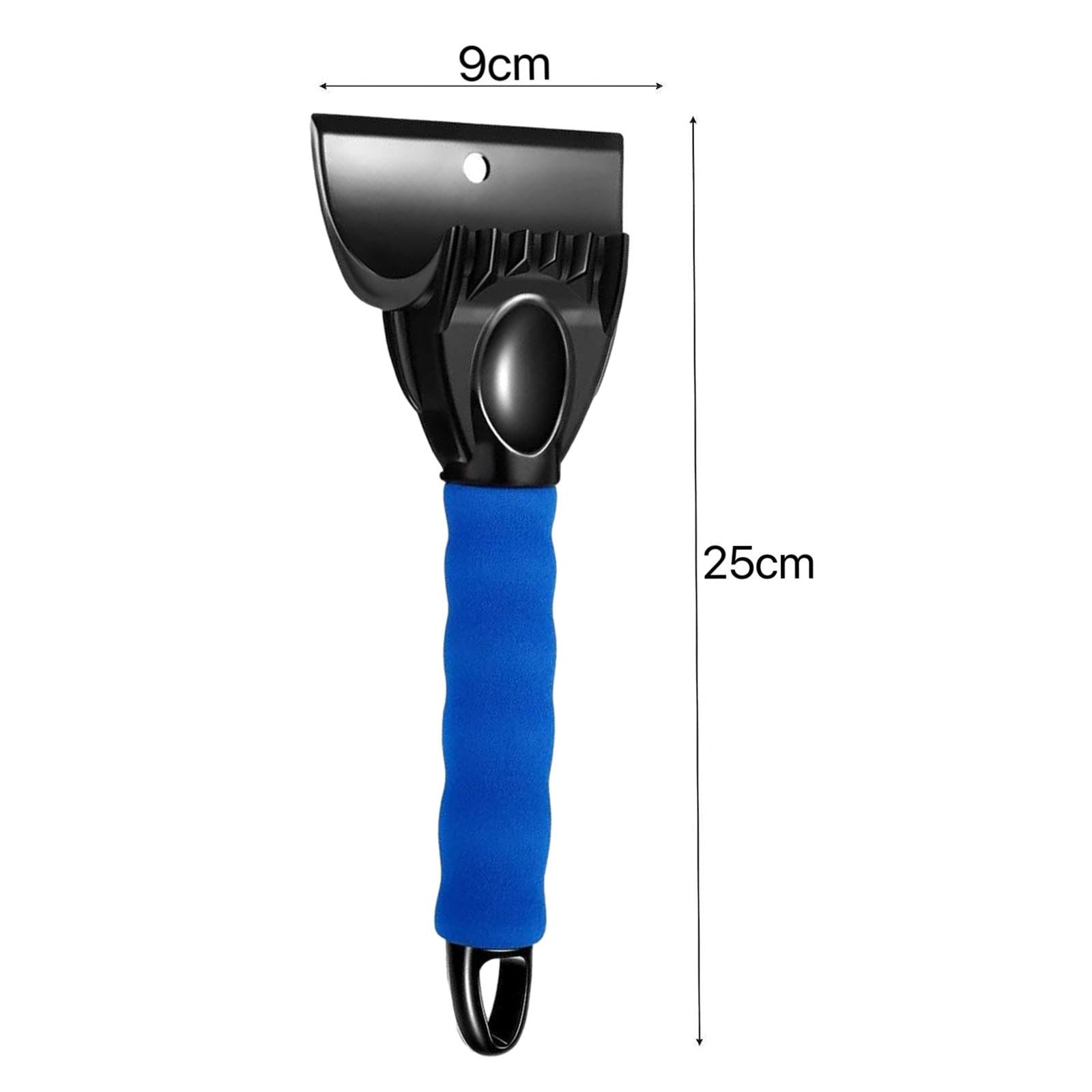 Car Windshield Window Snow Ice Scraper Snow Remover for Car SUV Blue
