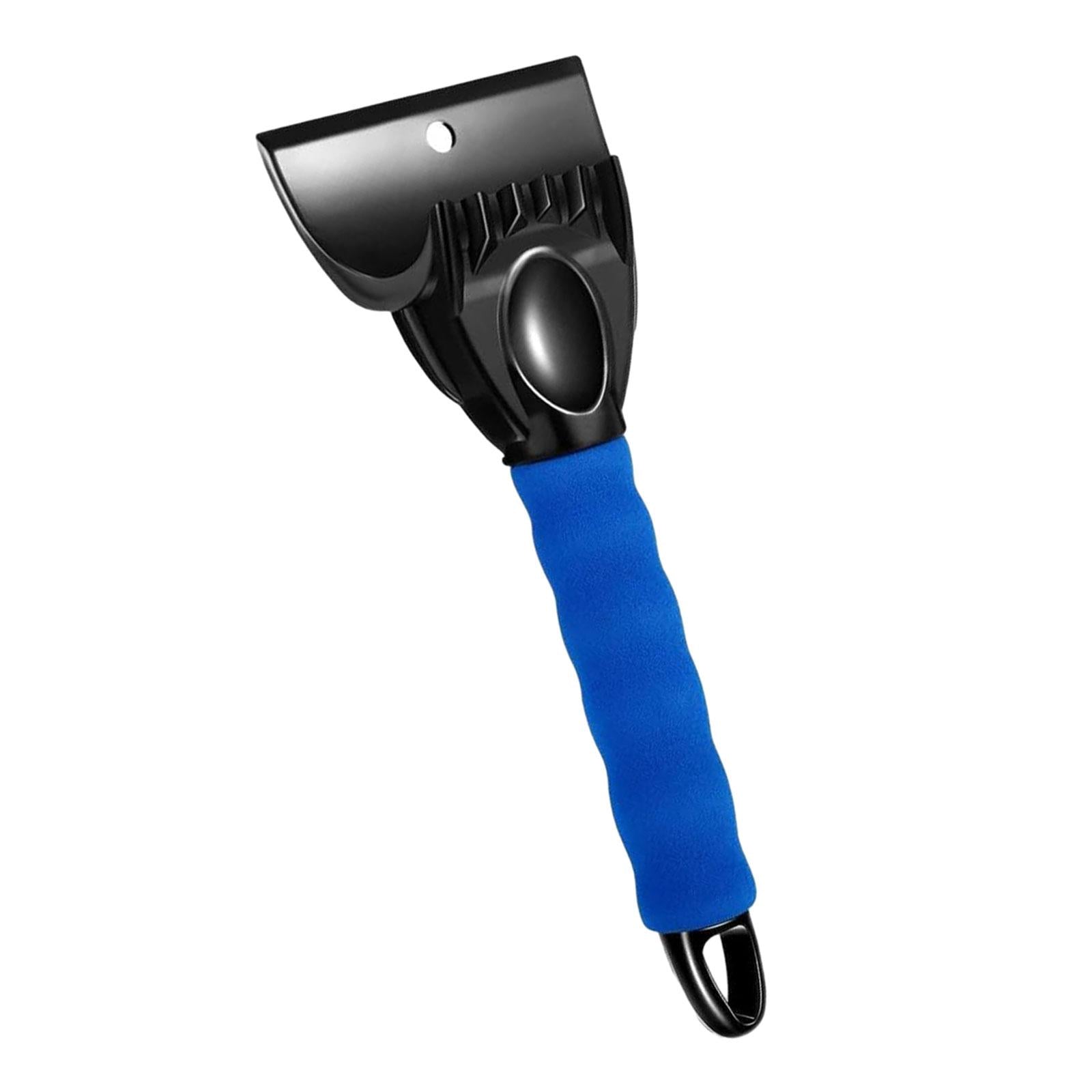 Car Windshield Window Snow Ice Scraper Snow Remover for Car SUV Blue