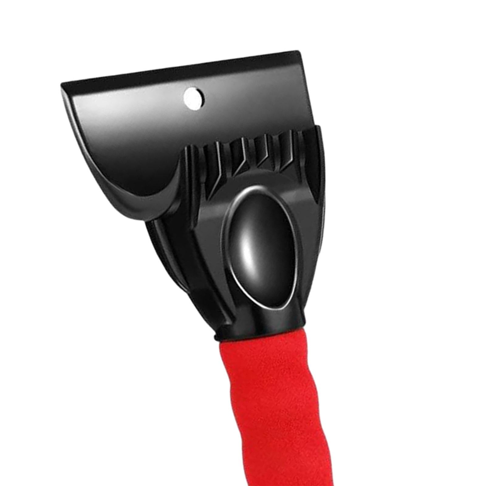 Car Windshield Window Snow Ice Scraper Snow Remover for Car SUV Red