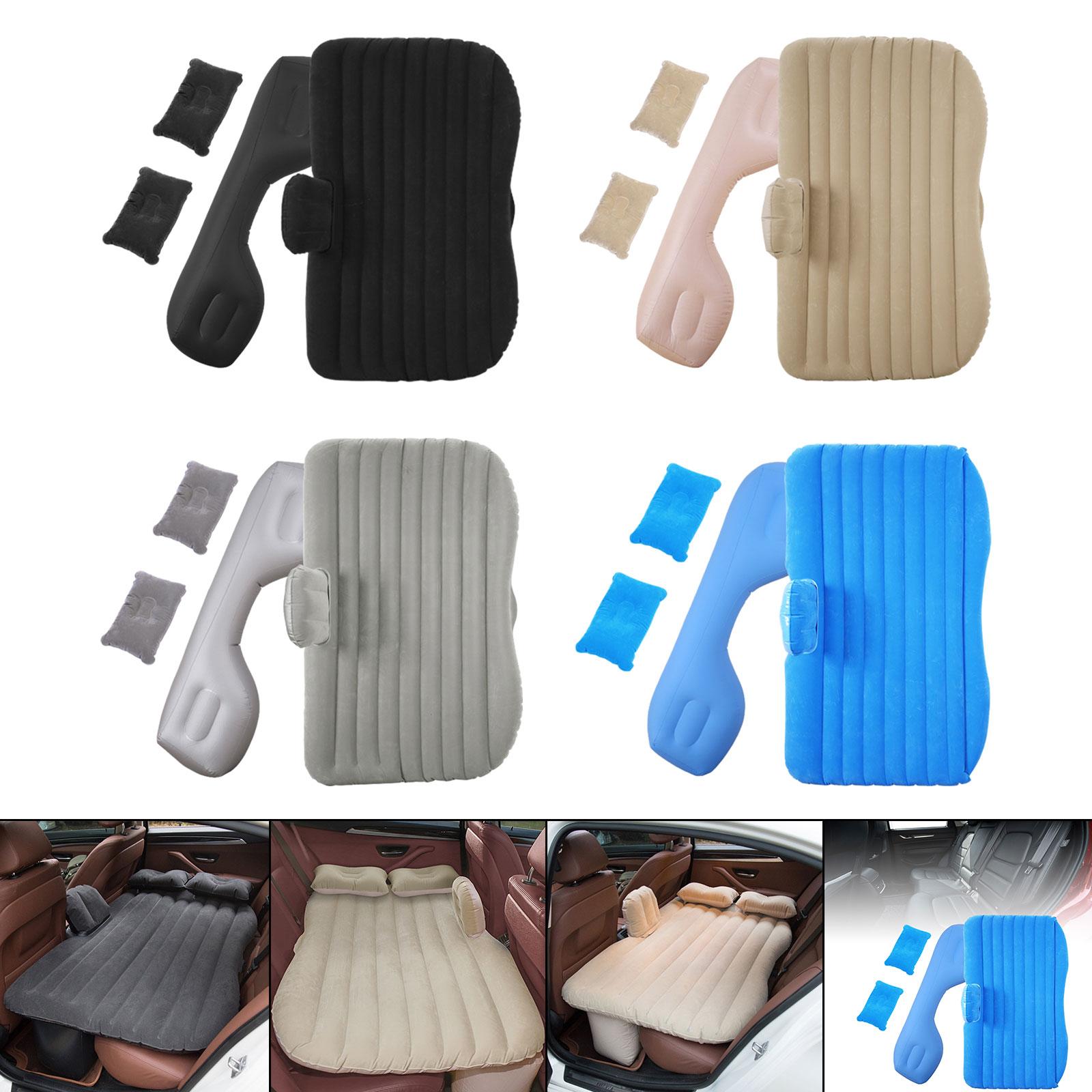 Car Air Mattress Car Inflatable Bed for Trip Outdoor Activities Camping Black