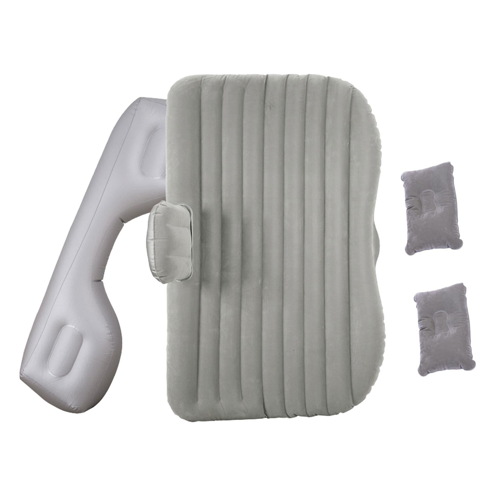 Car Air Mattress Car Inflatable Bed for Trip Outdoor Activities Camping Gray