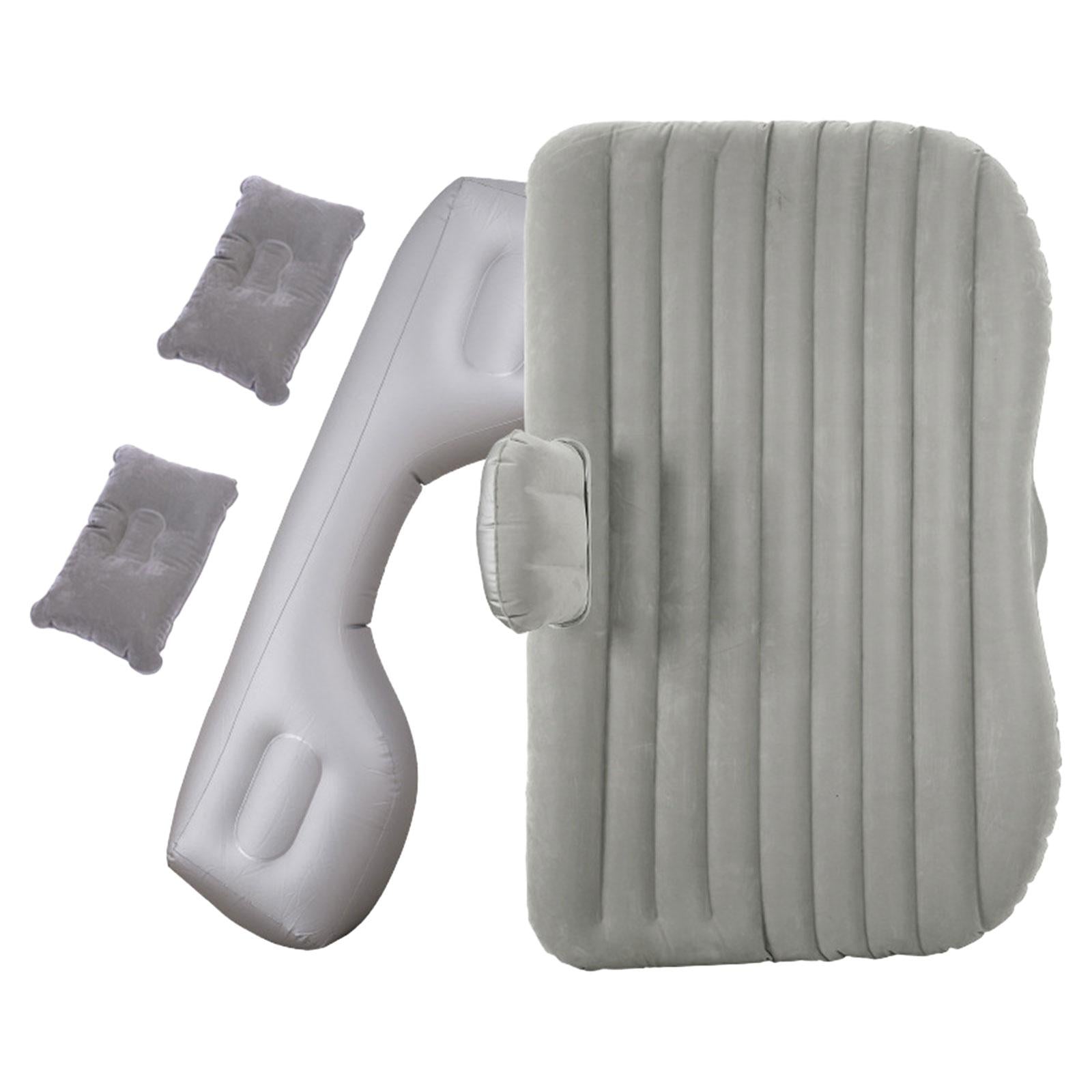 Car Air Mattress Car Inflatable Bed for Trip Outdoor Activities Camping Gray