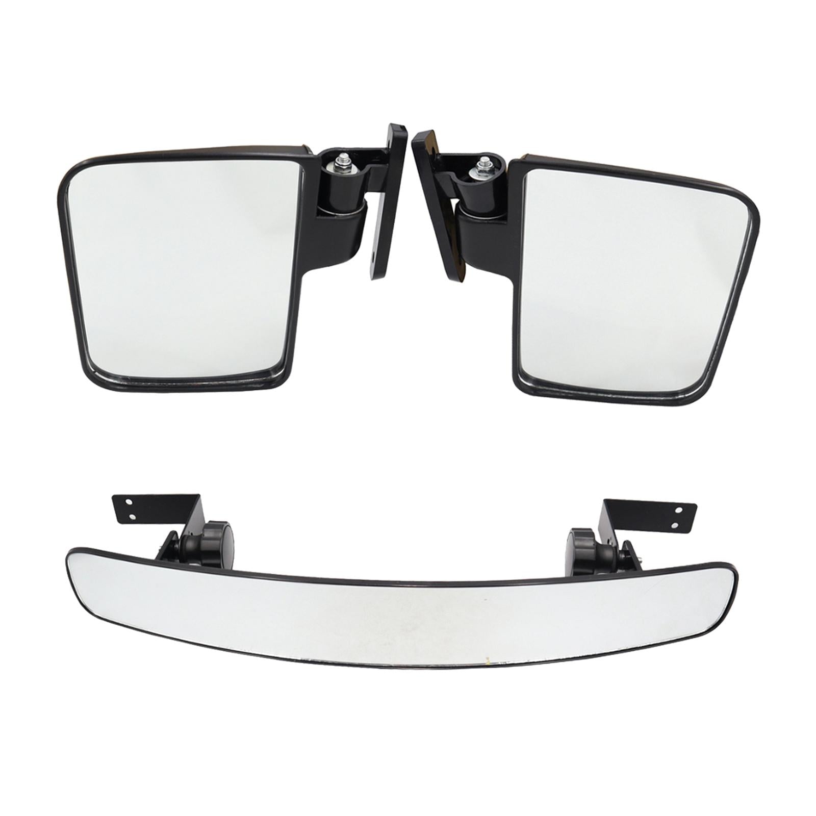 Golf Cart Side Mirrors Rear View Mirrors Durable Golf Cart Side View Mirrors