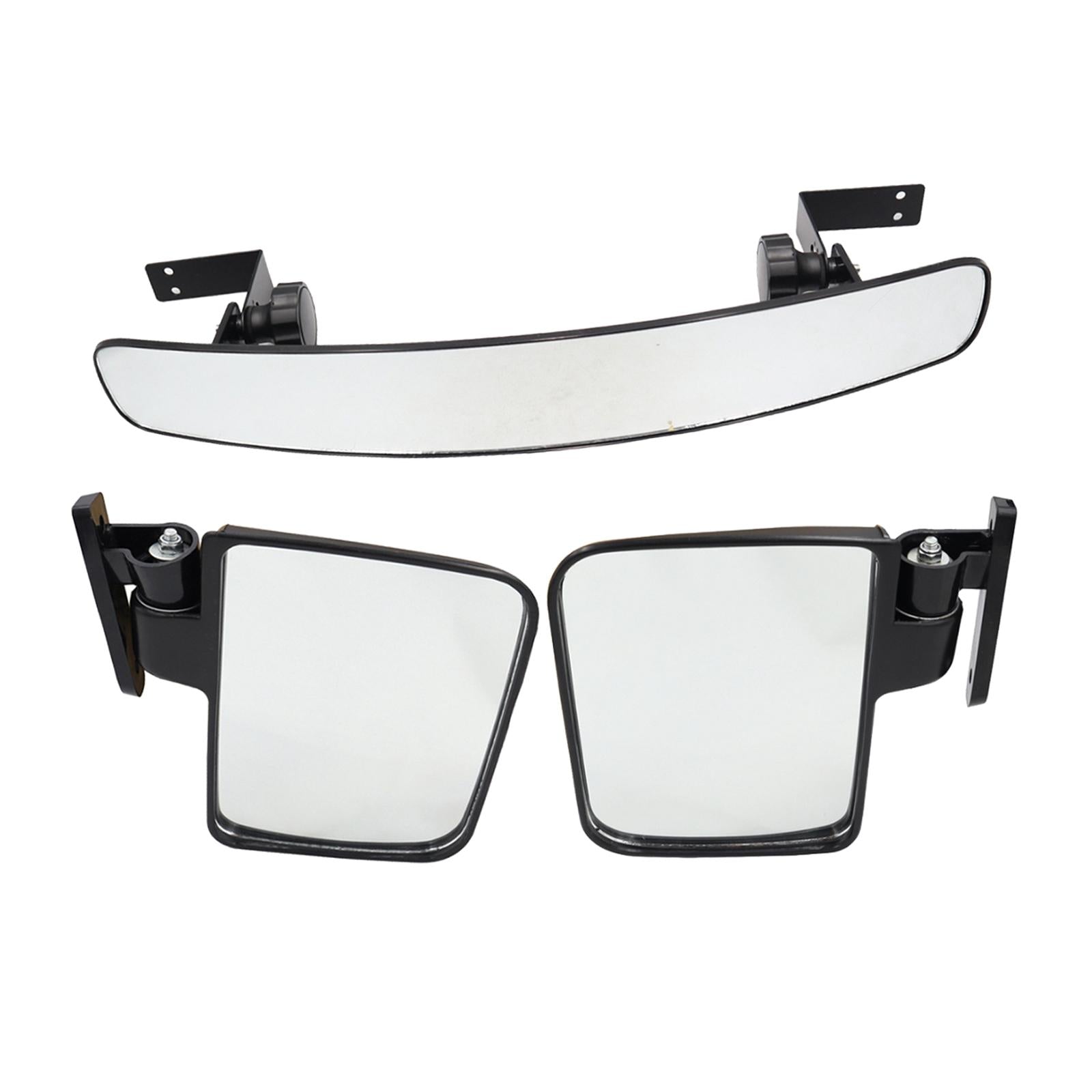 Golf Cart Side Mirrors Rear View Mirrors Durable Golf Cart Side View Mirrors