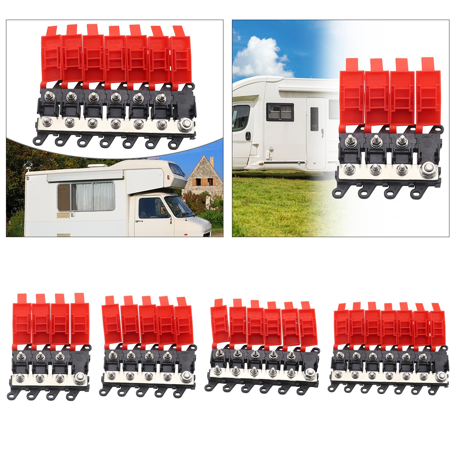 Marine SUV Bdfs MIDI Fuse Holder Lightweight Insulation Resistance Accessory 3 Way
