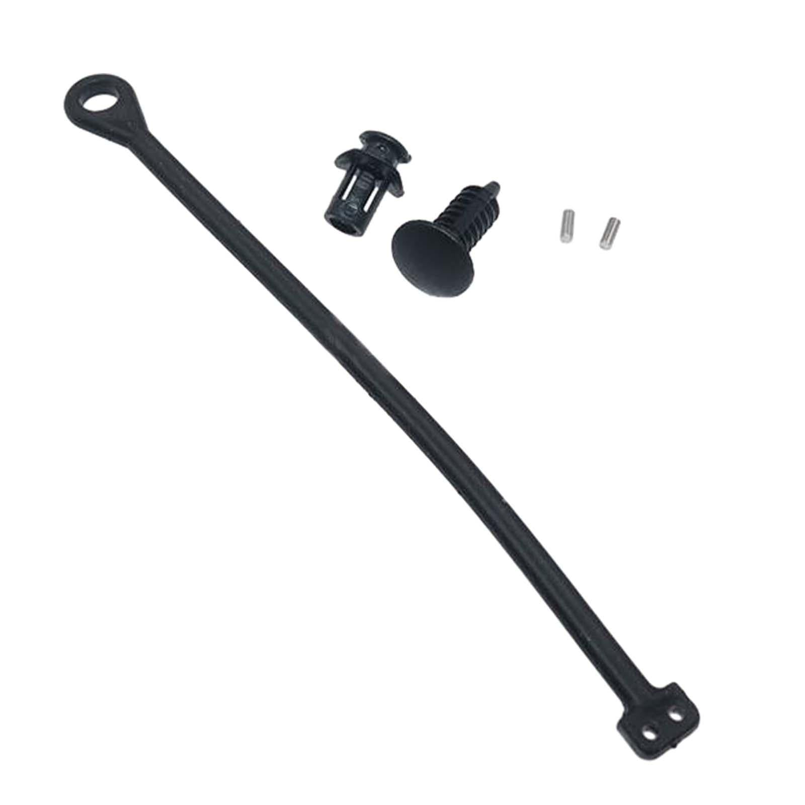 4xFuel Cap Retaining Strap Fuel Cap Tether for Audi A3 A5 Easy to Install straight line
