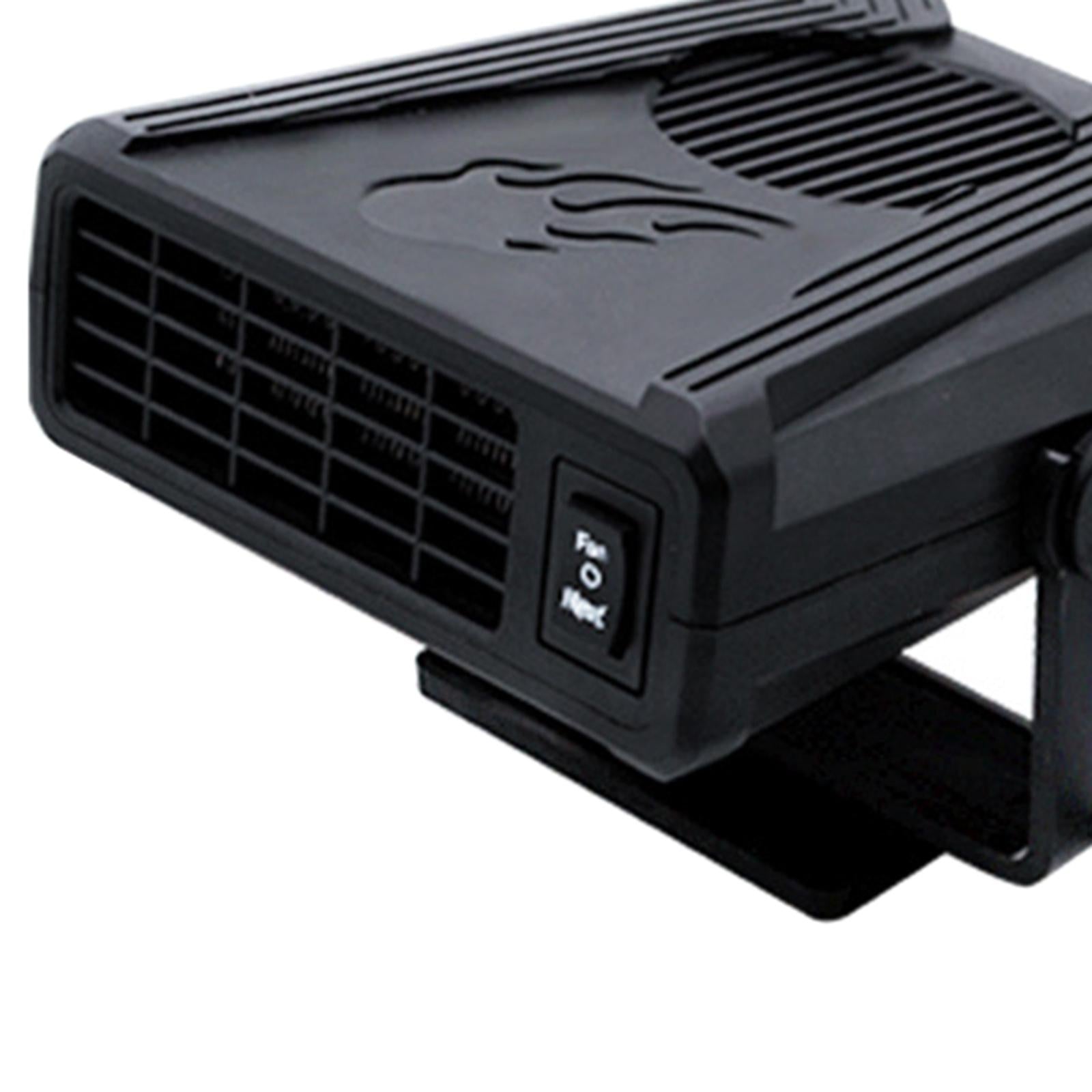 Car Fan Heater Fast Heating Windscreen Defogger 5x4.5x3inch 24V