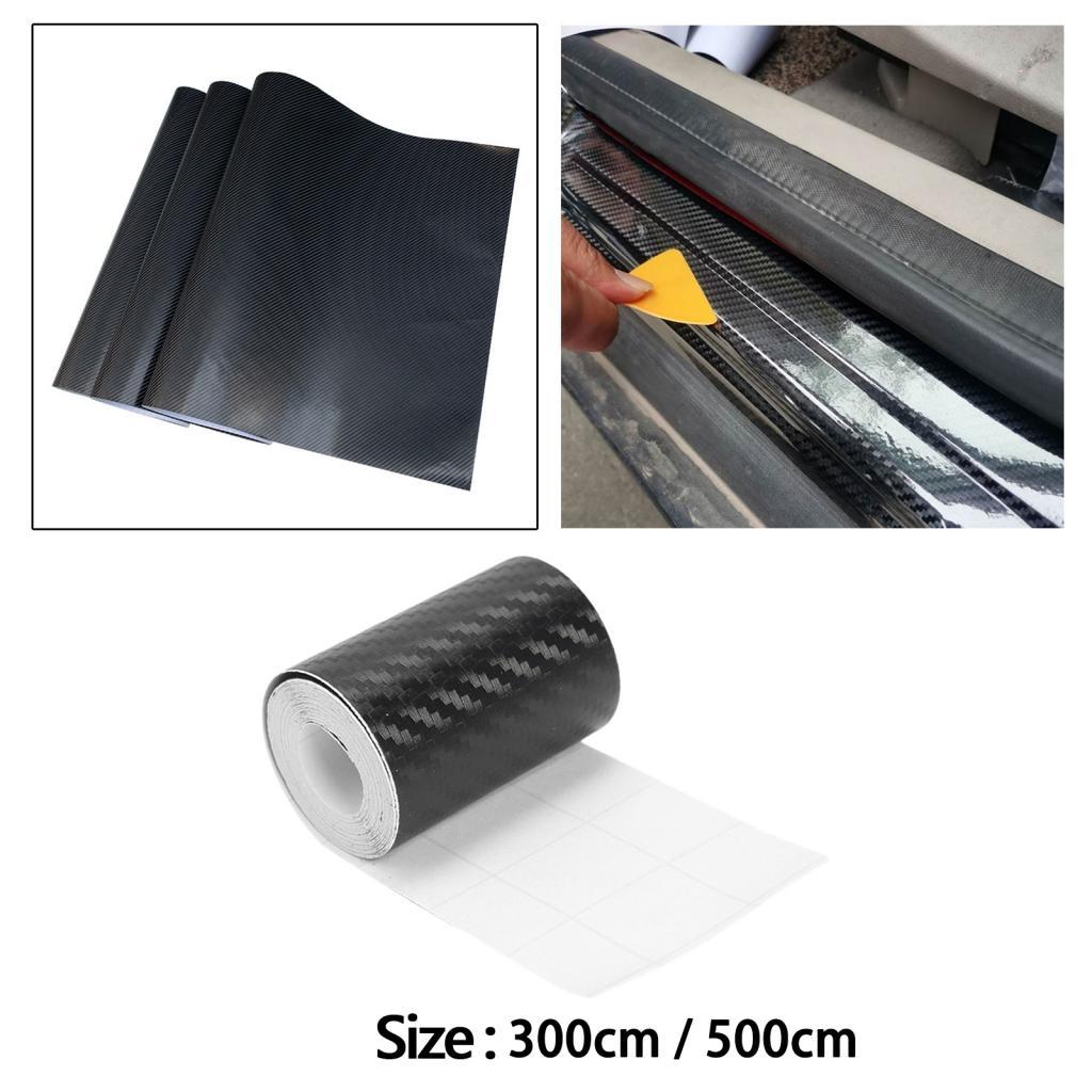 Car Door Sill Protector Anti Scratch Sticker for Most Cars Suvs Vehicle 3mx5cm