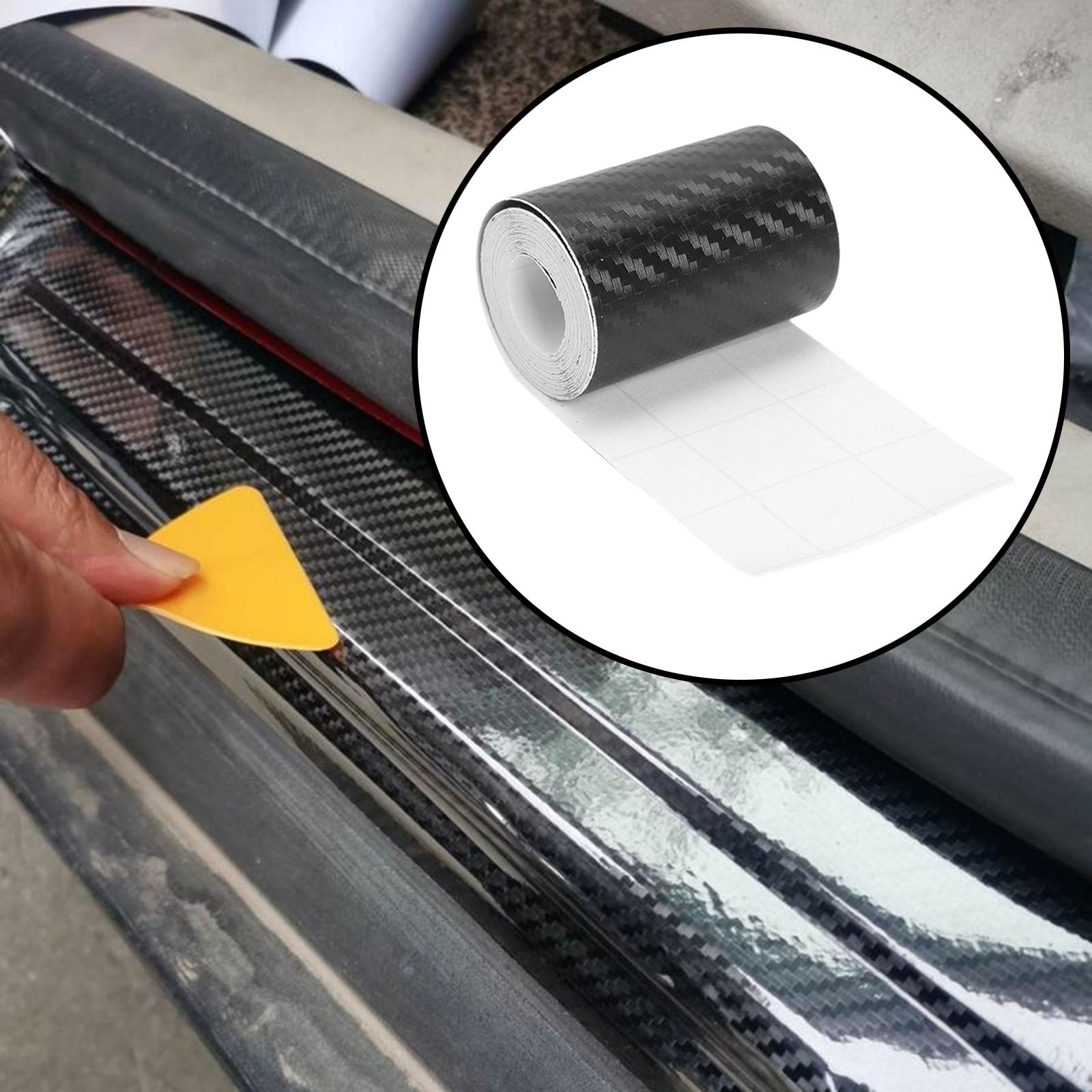Car Door Sill Protector Anti Scratch Sticker for Most Cars Suvs Vehicle 5mx5cm