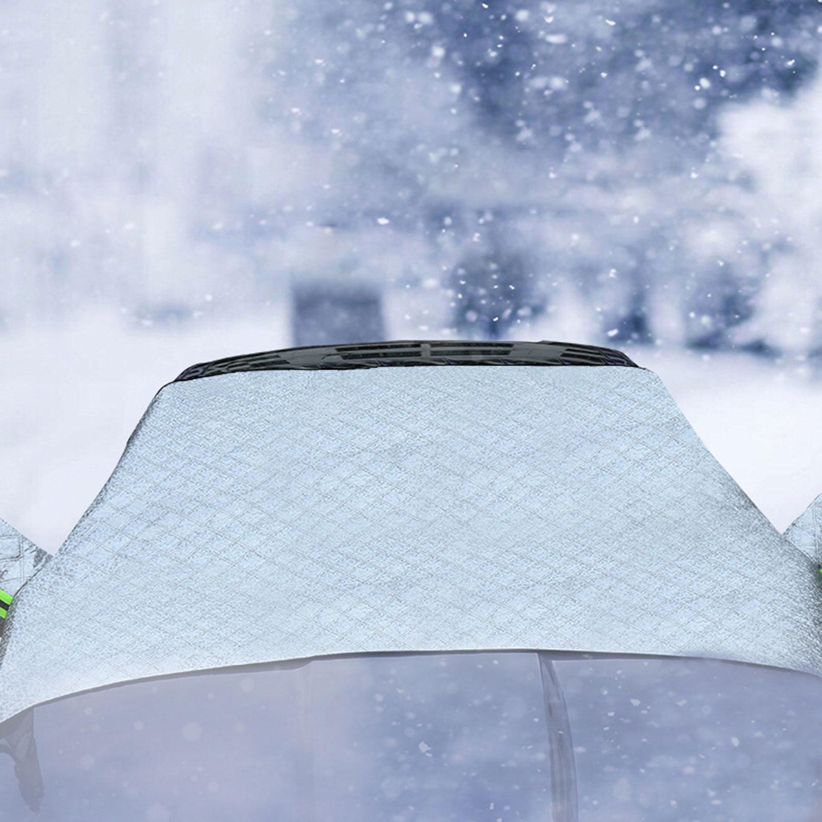 Car Windshield Snow Cover 5 Layer Protection Front Window Automotive Cover