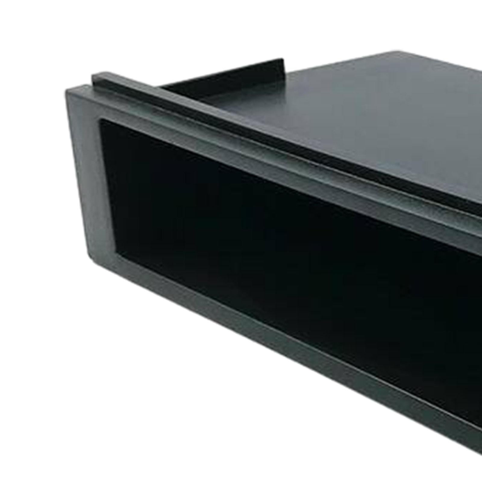 Single Din Storage Box Dashboard Trim Single Din Cup Holder Cubby Storage