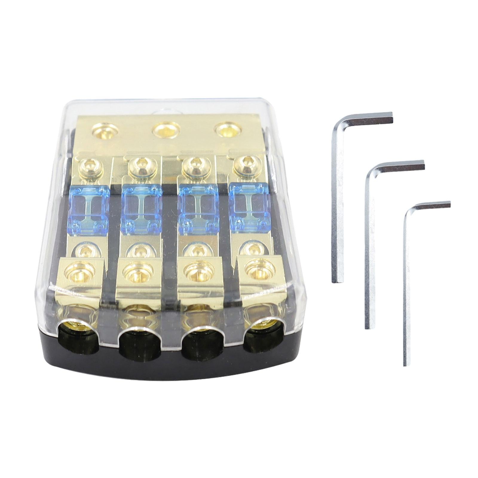 Mini Anl Fuse Holder Anl Fuse Box for Truck Boat Audio Stereo Amplifier