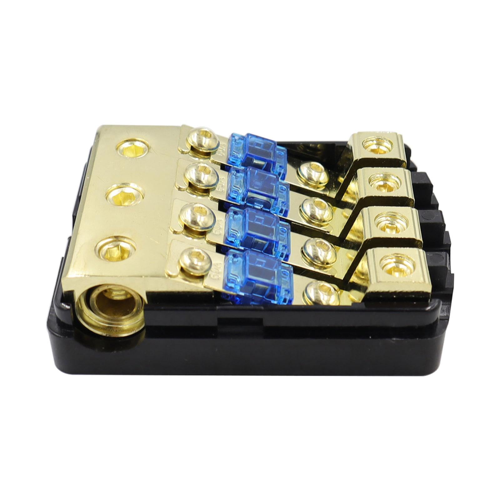Mini Anl Fuse Holder Anl Fuse Box for Truck Boat Audio Stereo Amplifier
