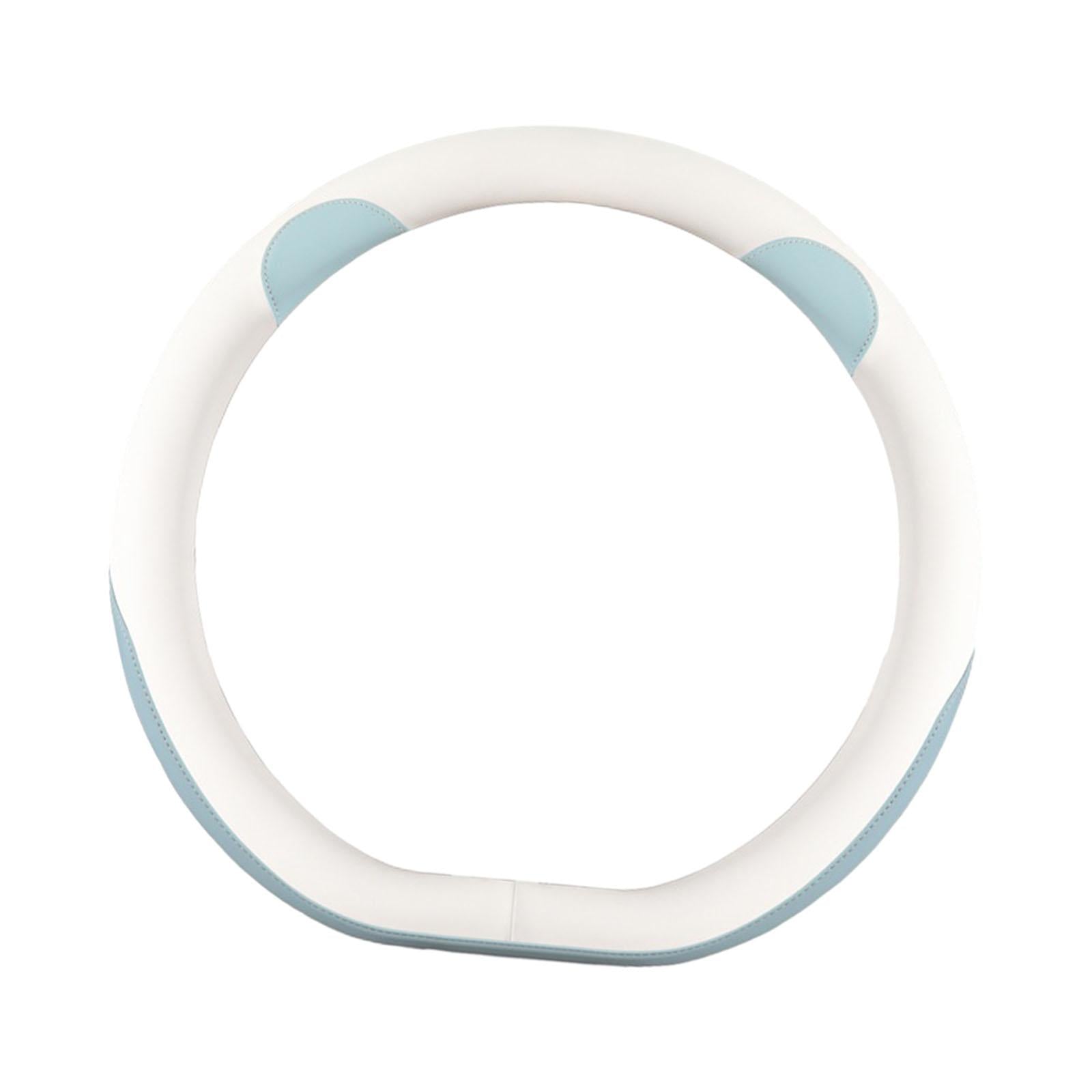 Car Steering Wheel Cover 15inch Wear Resistant Anti Slip for Byd Atto 3 Blue