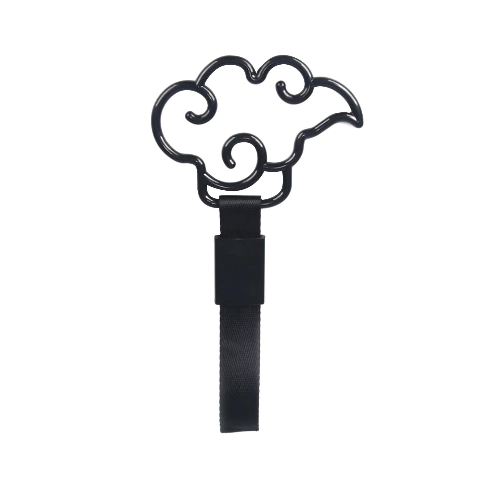 Car Hand Strap Cloud Shaped Easy Installation Rear Bumper Warning Ring Decor