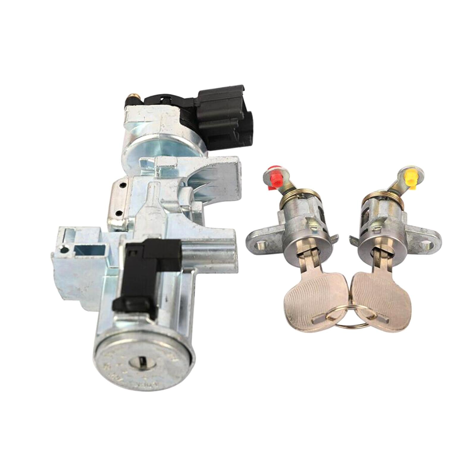 Door Lock and Key Ignition Barrel Set Alloy for Isuzu 2008-2013 Durable