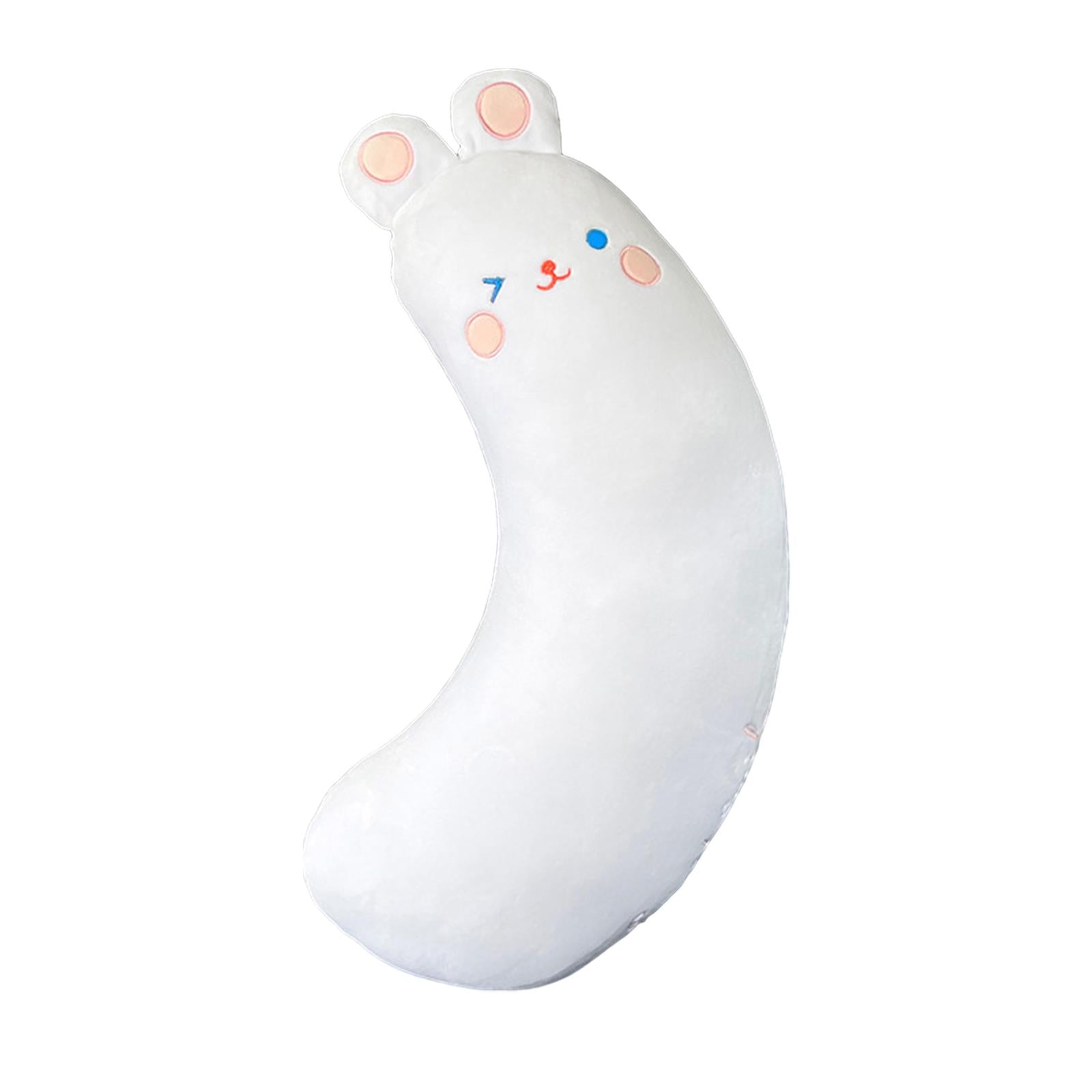 Car Seat Belt Cover Pillow for Kids Plush Shoulder Pad Safety Belt Protector white rabbit