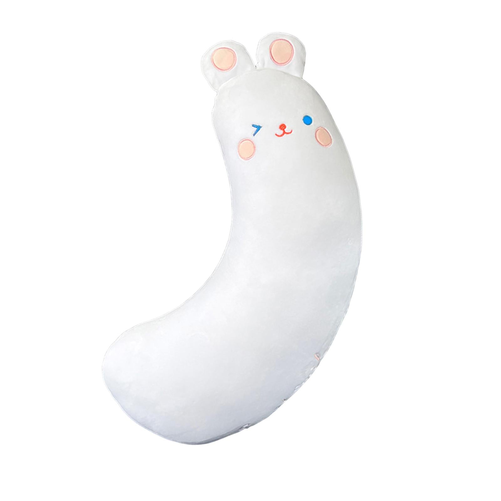 Car Seat Belt Cover Pillow for Kids Plush Shoulder Pad Safety Belt Protector white rabbit