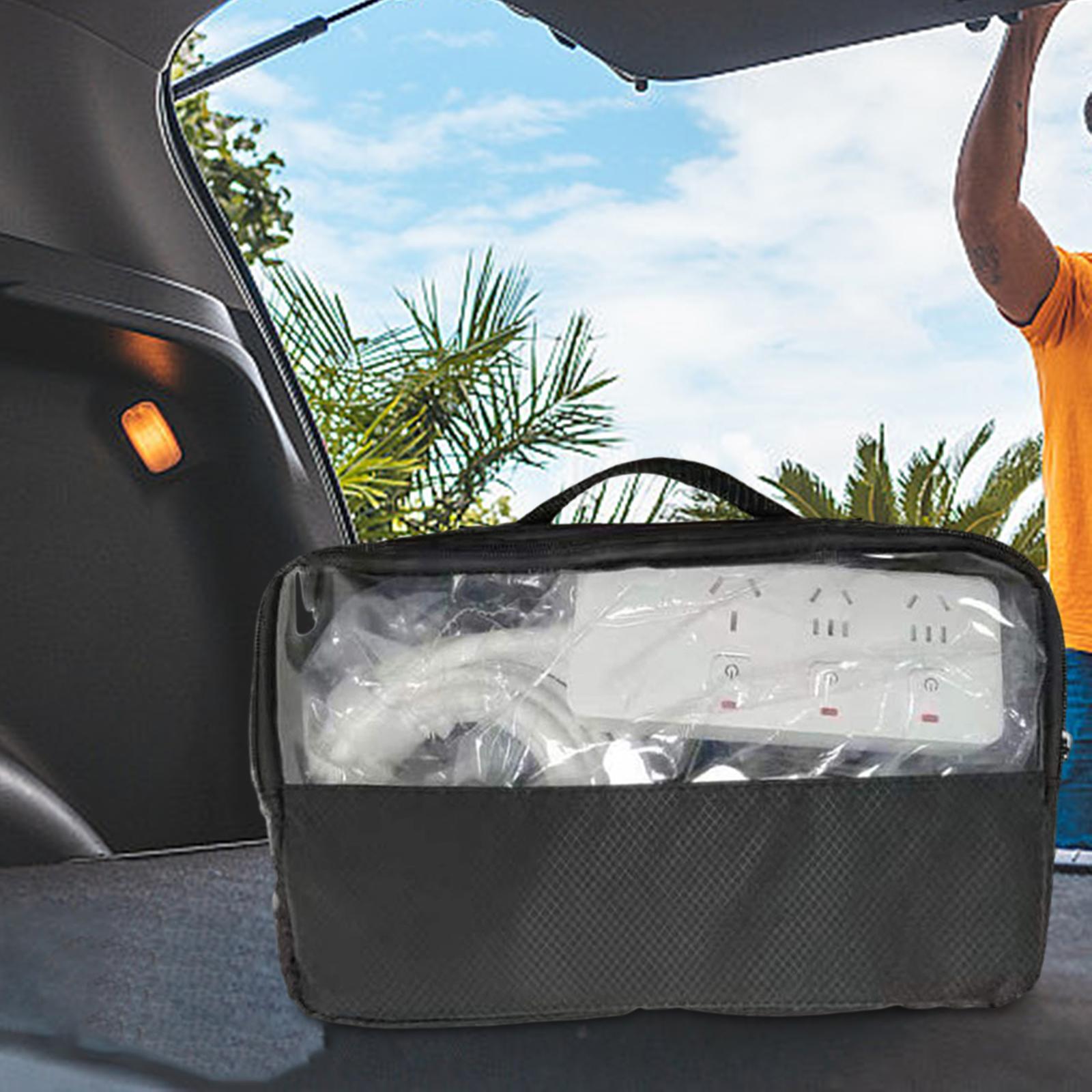 Electric Vehicle Charging Cable Bag 12x7inch for Extension Cords