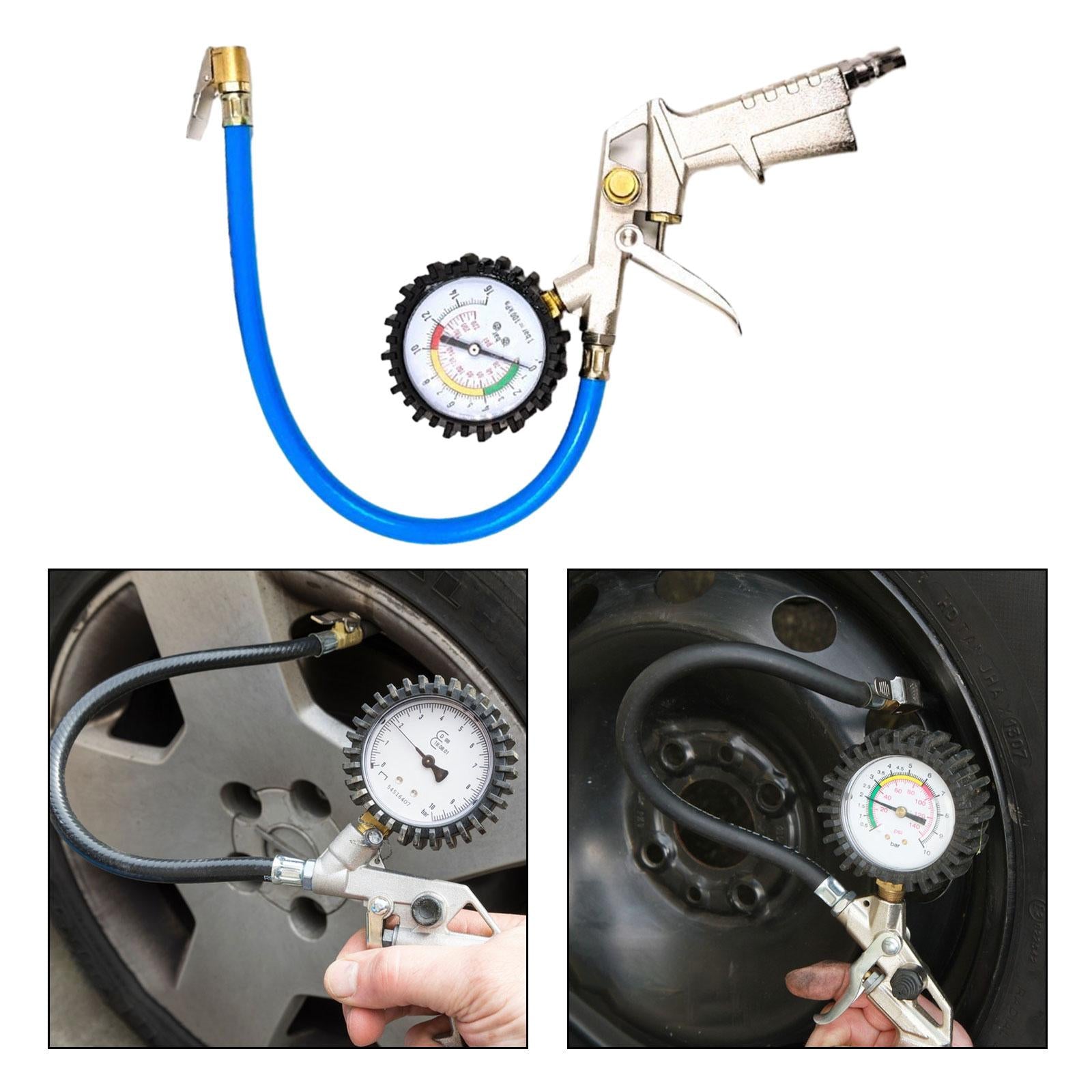 Tire Pressure Gauge Motorcycle Tire Pressure Gauge for RV Cars Vehicles