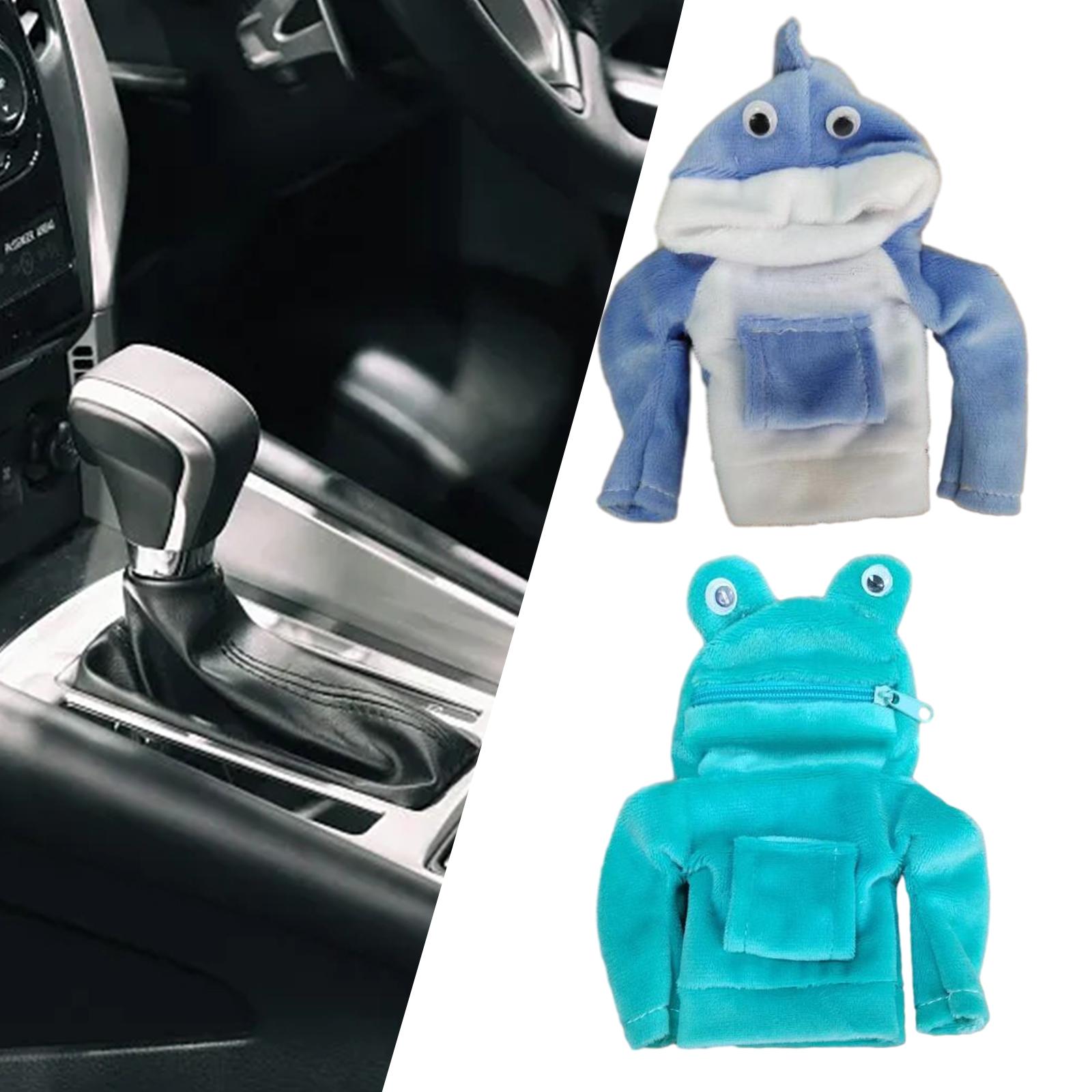 Automotive Gear Shifter Knob Cover Funny Hoodie Sweatshirt Shifter Protector frog