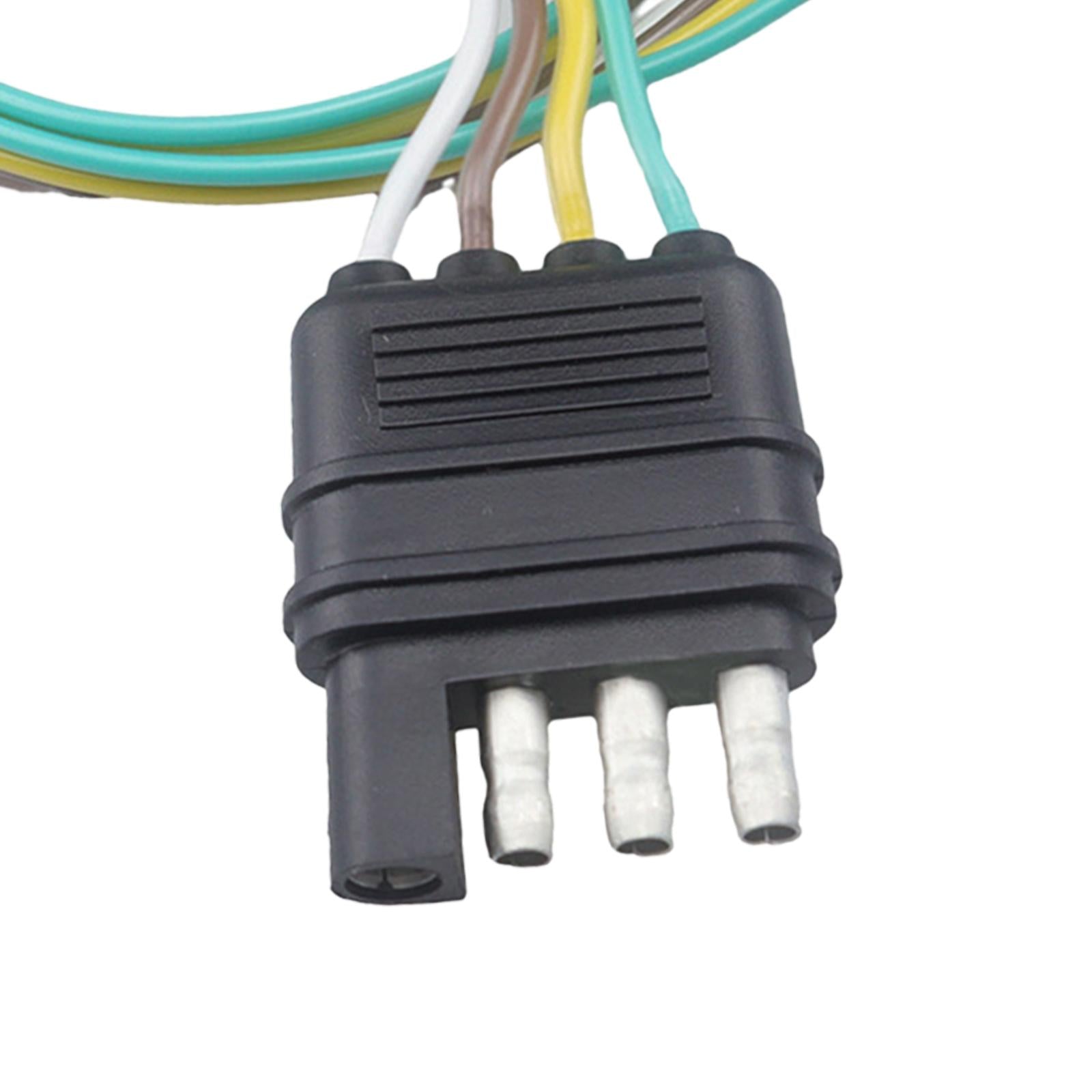 Trailer Wire Extension Plug 4 Wire Flat Trailer Wiring Harness Extension