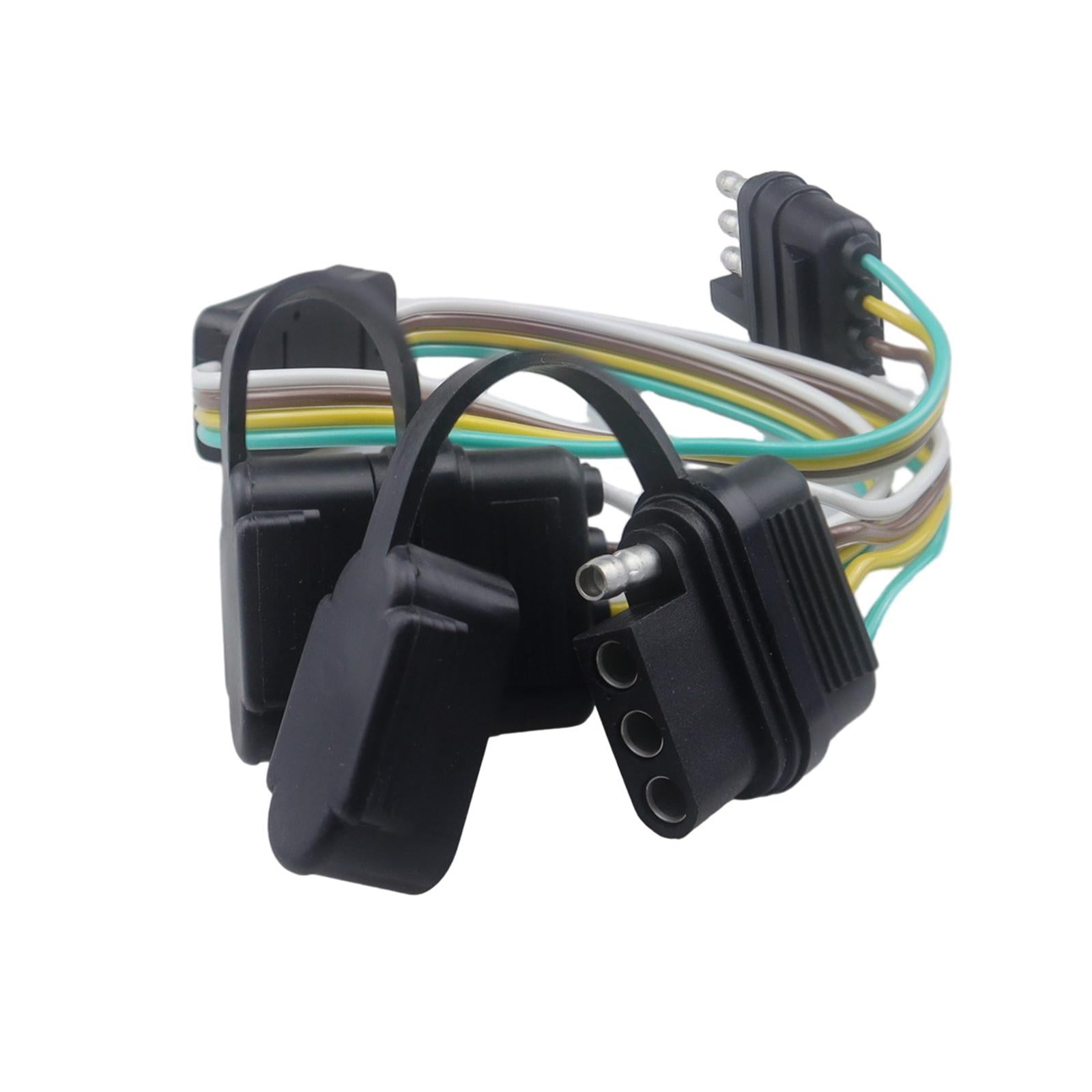 Trailer Wire Extension Plug 4 Wire Flat Trailer Wiring Harness Extension