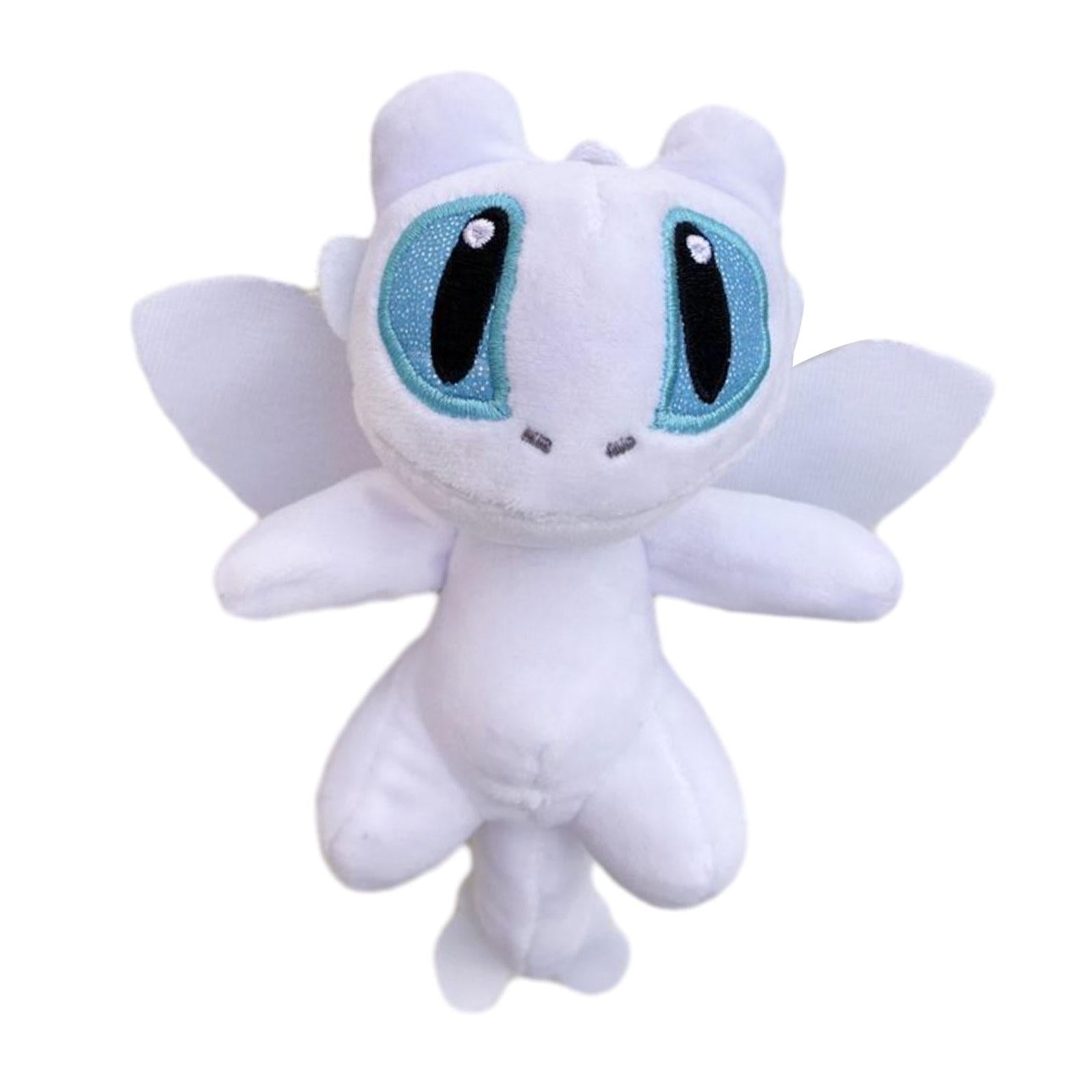 Car Ornament Dragon Plush Doll Auto Accessories Car Exterior Decoration Doll White