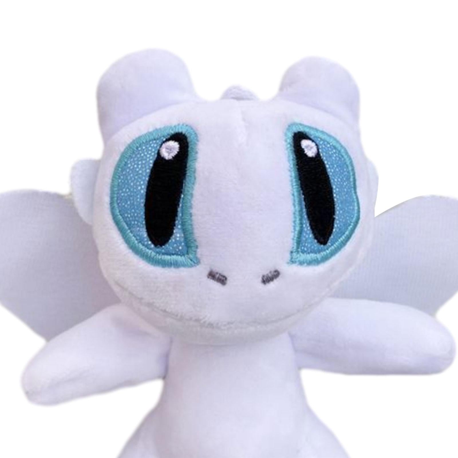 Car Ornament Dragon Plush Doll Auto Accessories Car Exterior Decoration Doll White