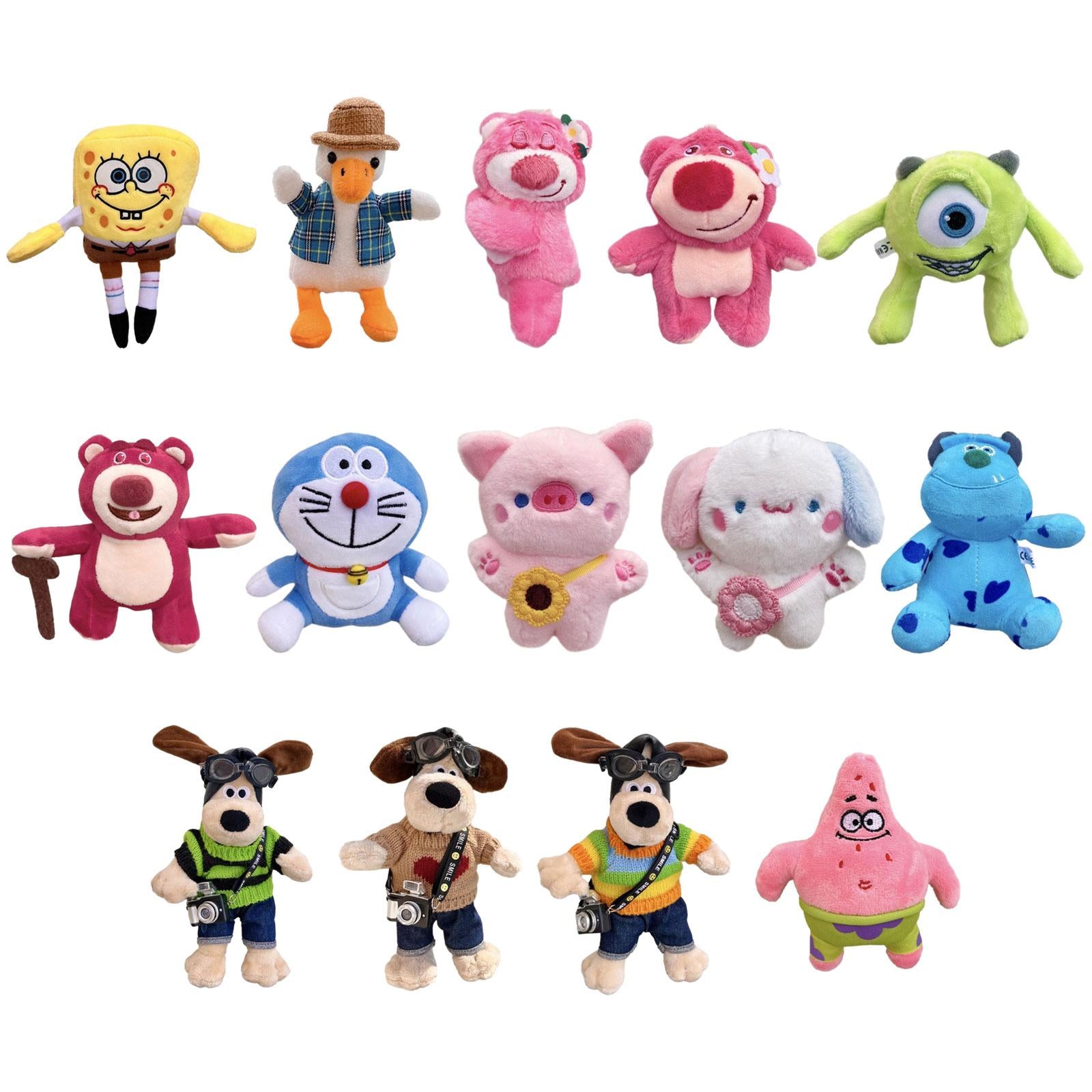 Cartoon Easy Installation Decorative Soft Gift Car Exterior Decoration Doll green dogs