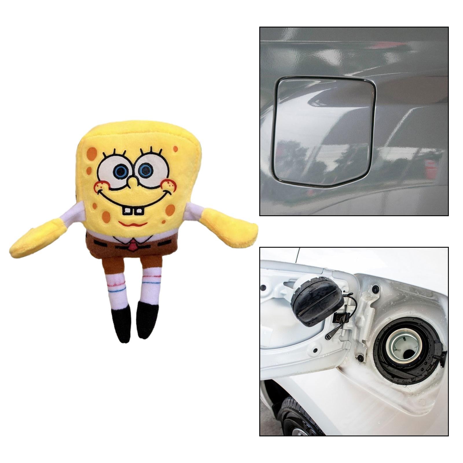 Cartoon Easy Installation Decorative Soft Gift Car Exterior Decoration Doll spongebob
