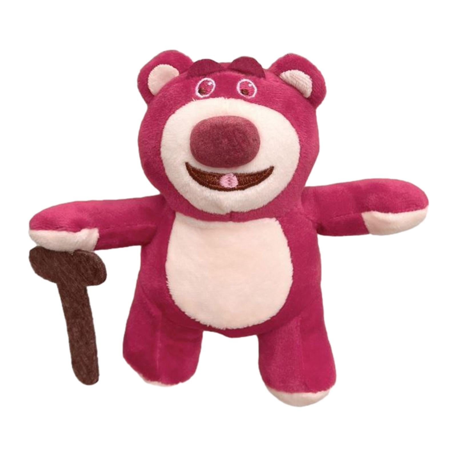 Cartoon Easy Installation Decorative Soft Gift Car Exterior Decoration Doll Strawberry Bear