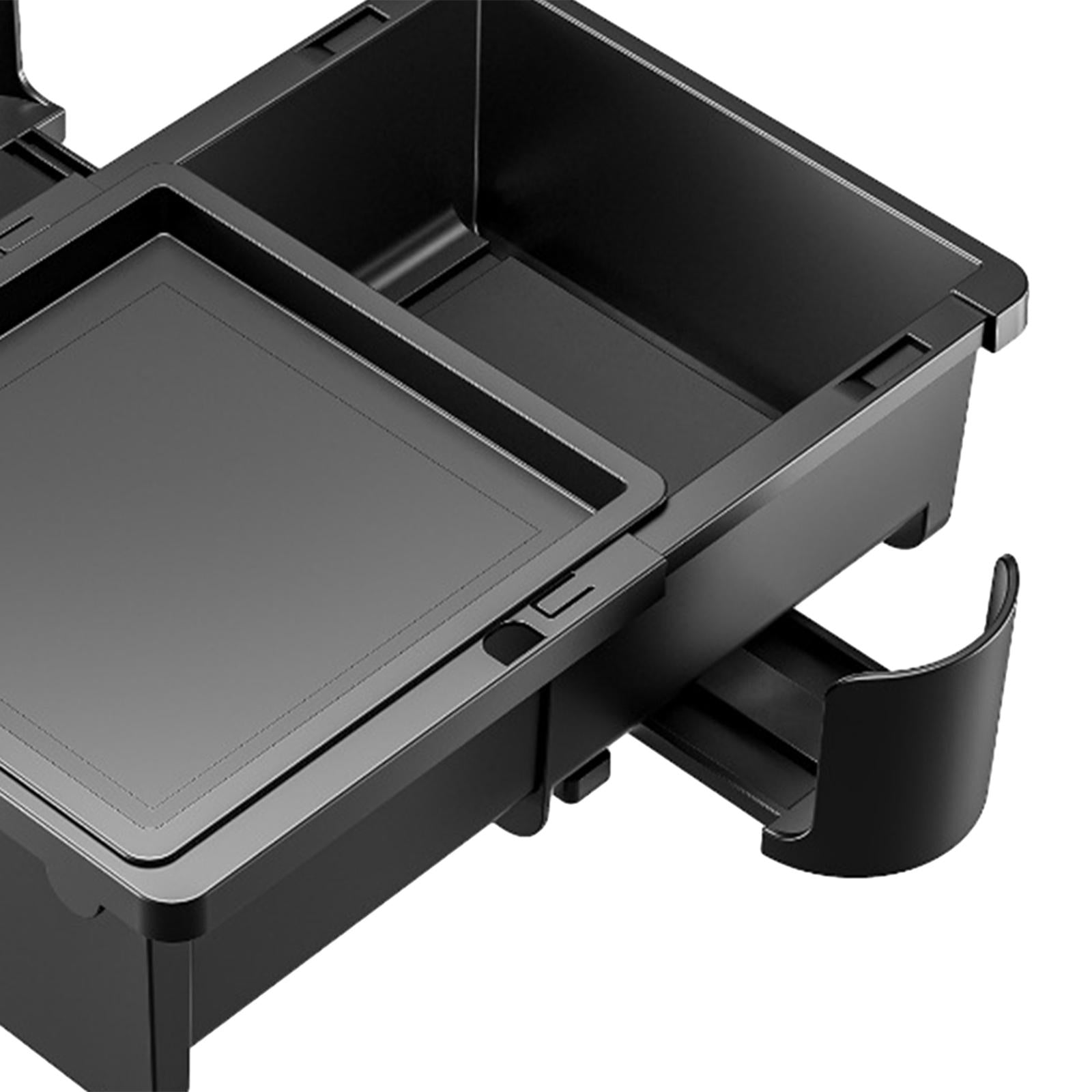 Car Armrest Storage Box Multipurpose Adjustable for Drinks Snack Phones