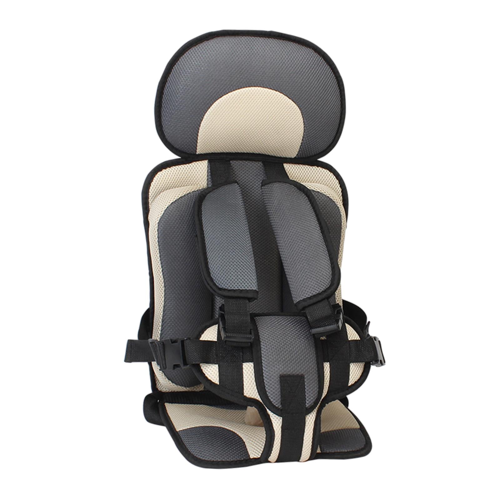 Baby Car Seat Cushion Support Travel Harness Seat Children Car Cushions Gray