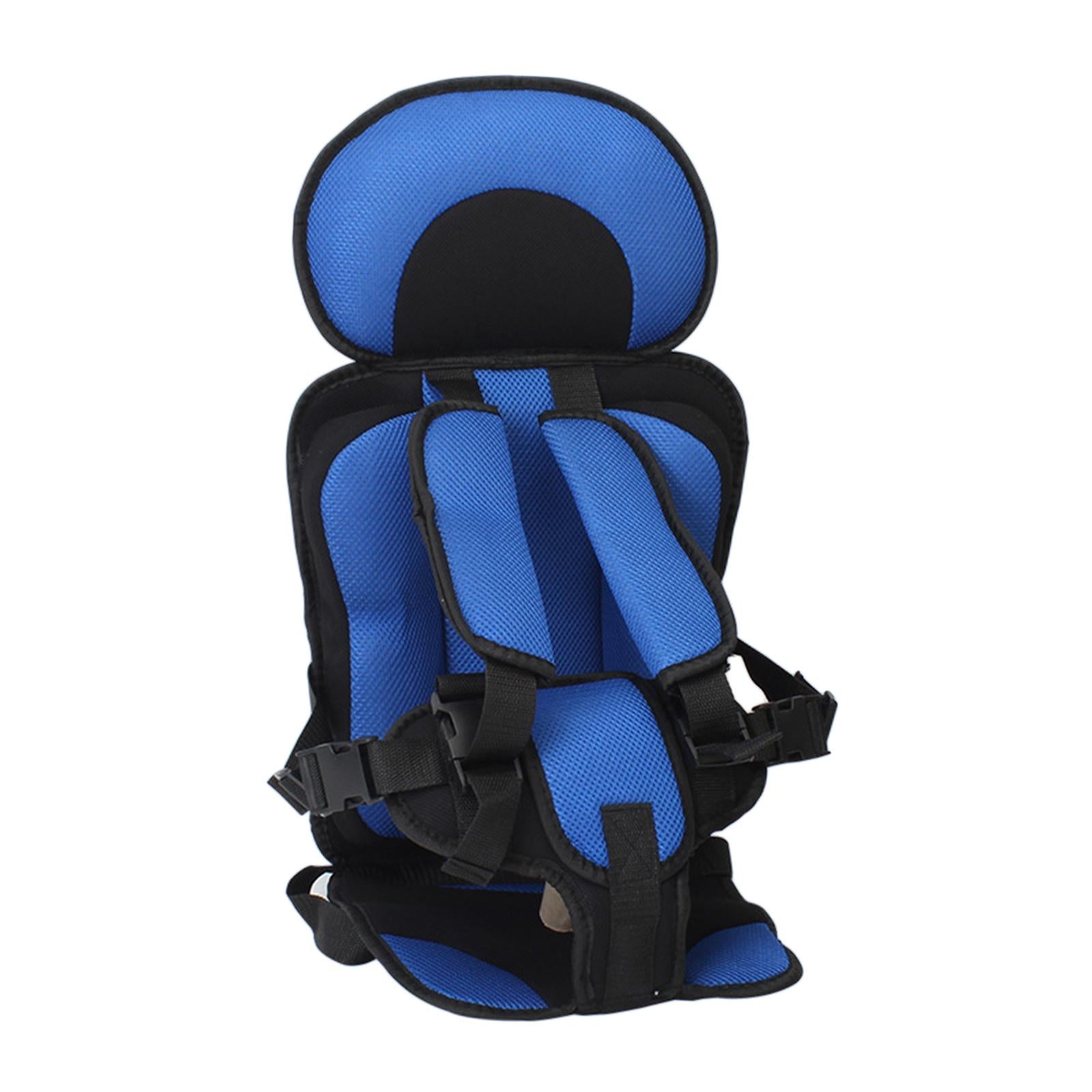 Baby Car Seat Cushion Support Travel Harness Seat Children Car Cushions Blue