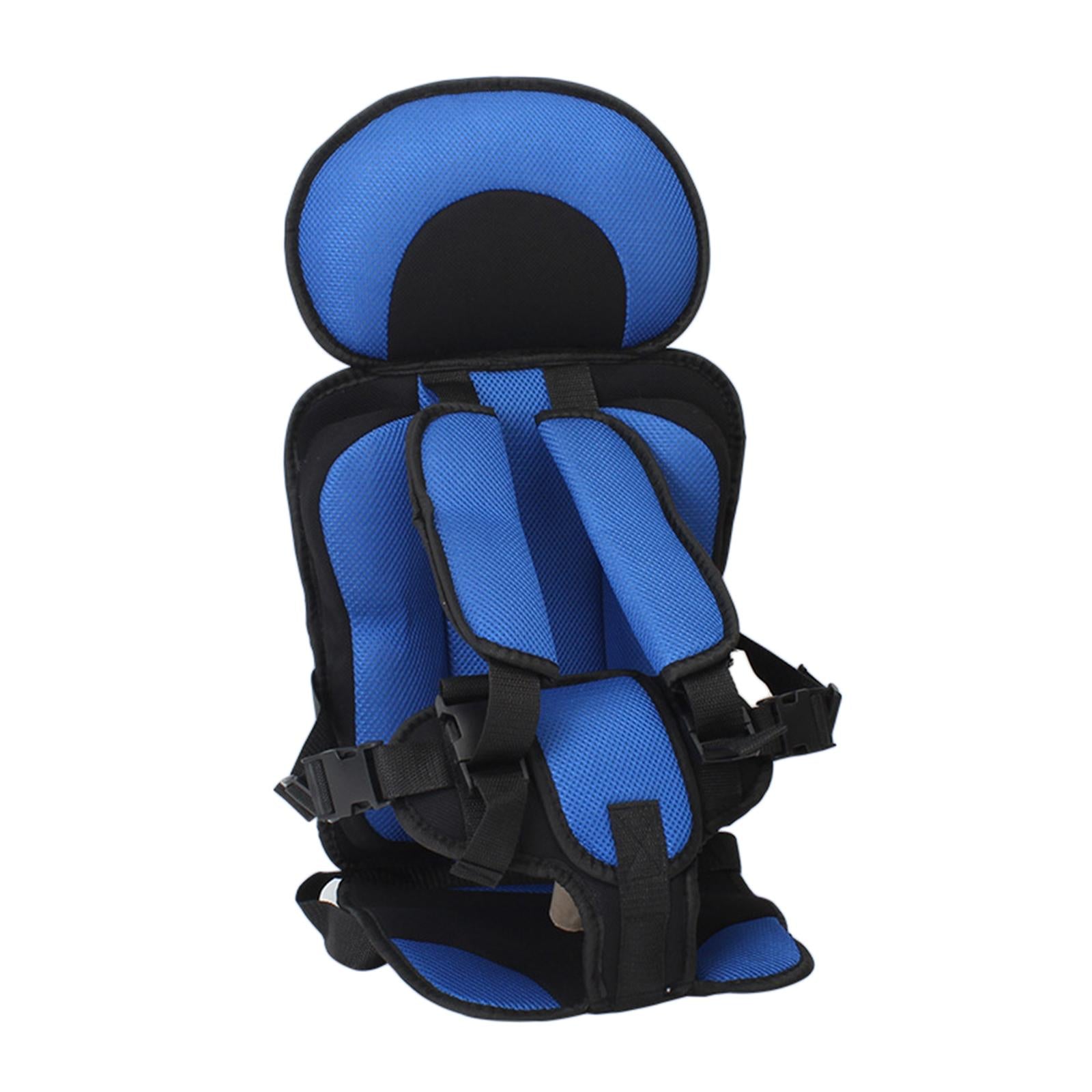 Baby Car Seat Cushion Support Travel Harness Seat Children Car Cushions Blue