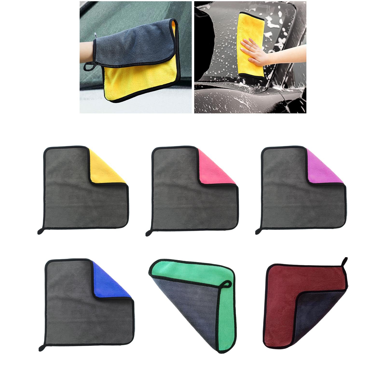 Microfiber Cleaning Cloth Microfiber Towel for СAr Detailing Suvs House Yellow