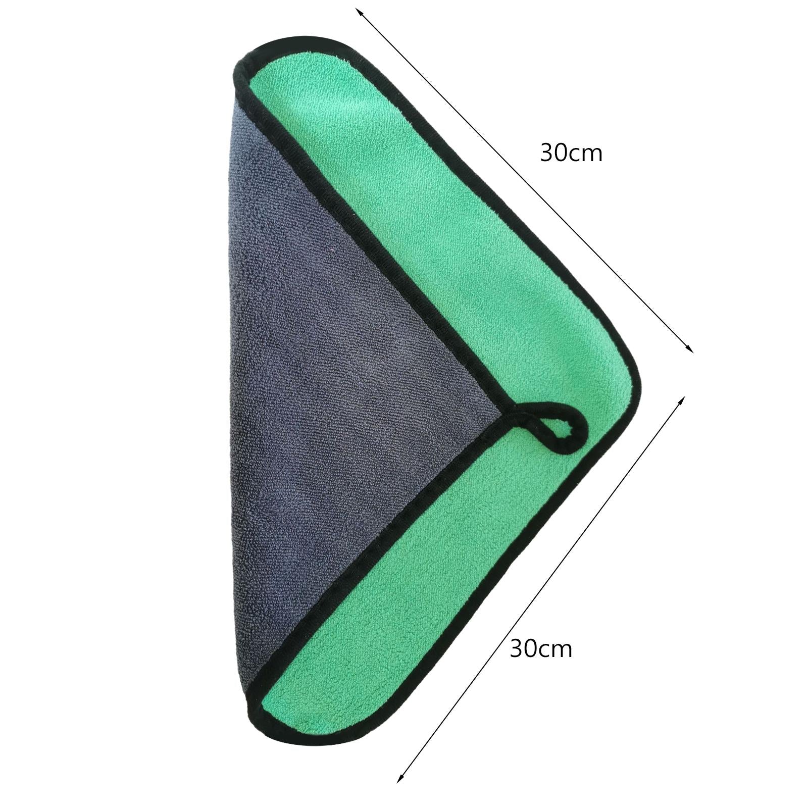 Microfiber Cleaning Cloth Microfiber Towel for СAr Detailing Suvs House Green