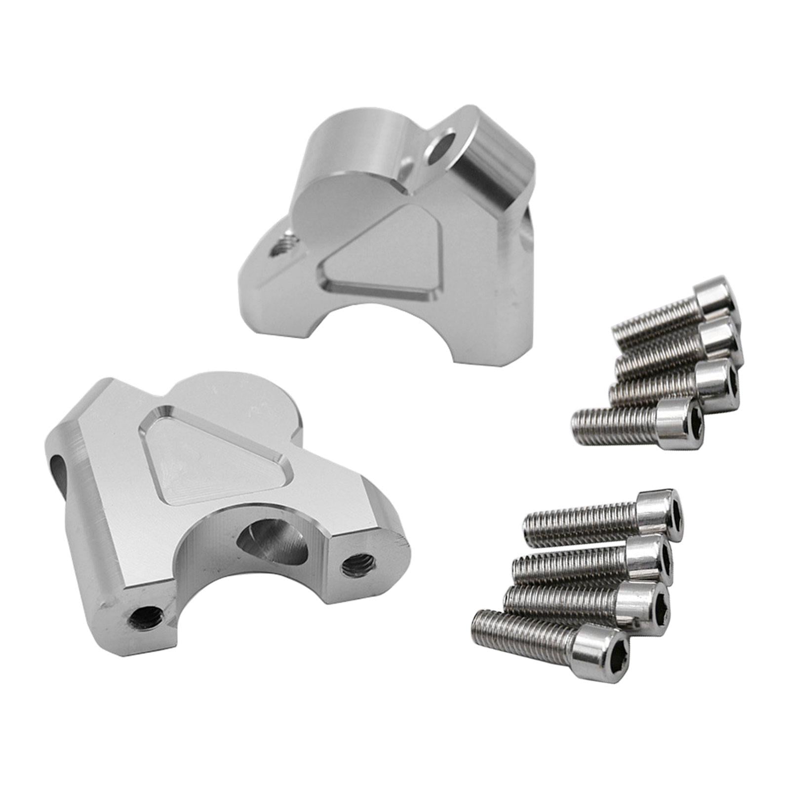 Motorcycle Handlebar Riser Kit for R1200GS Adv LC 2013-2017 Silvery