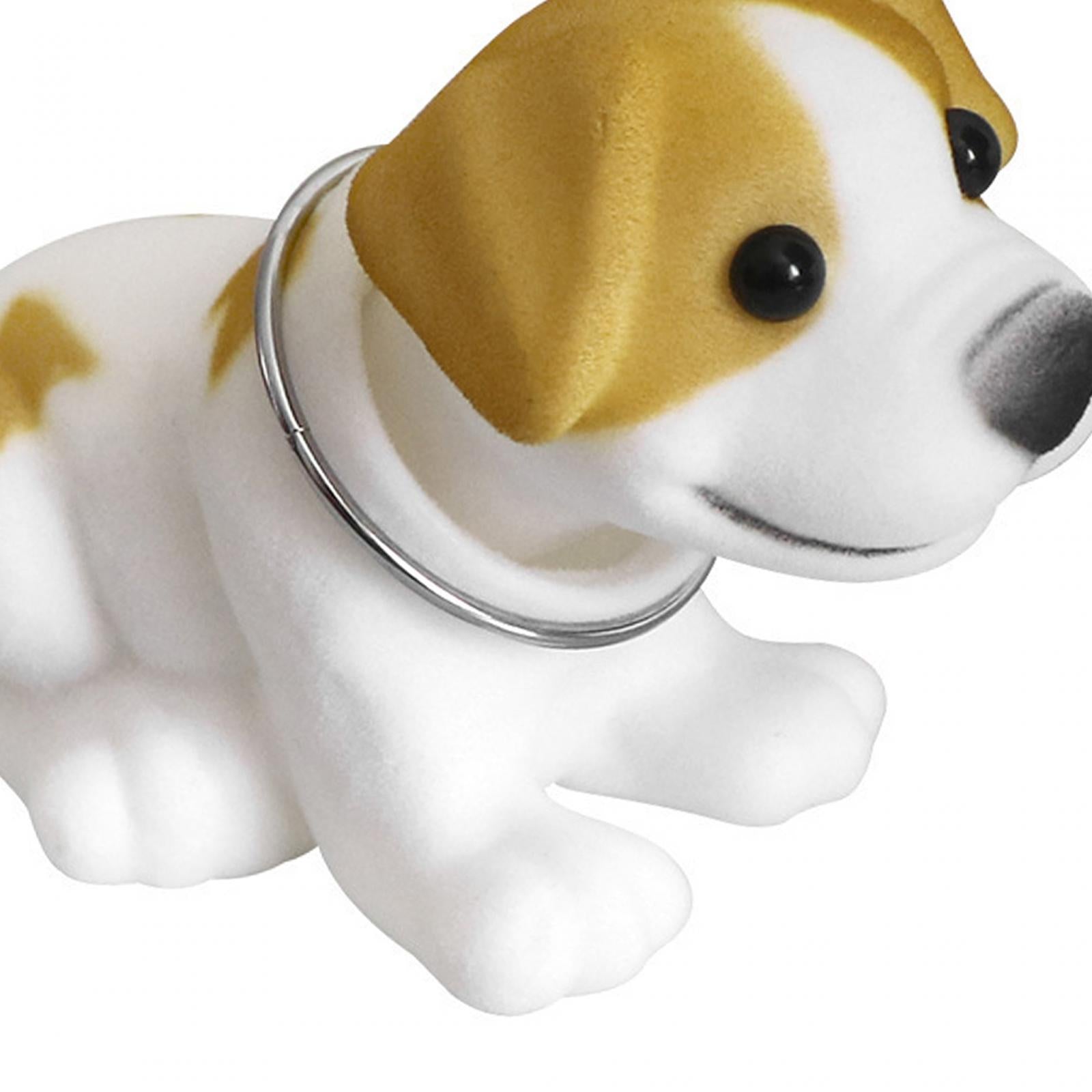 Car Dashboard Ornament Dog Fashion Home Decor Car Ornaments Desktop Ornament yellow