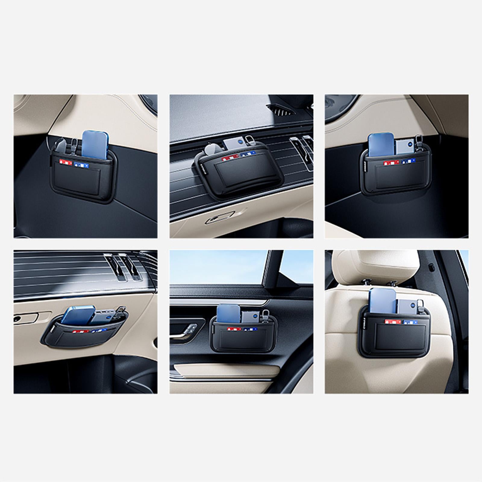Seat Side Pocket Organizer Purse Bag Receipts Card Car Organizer
