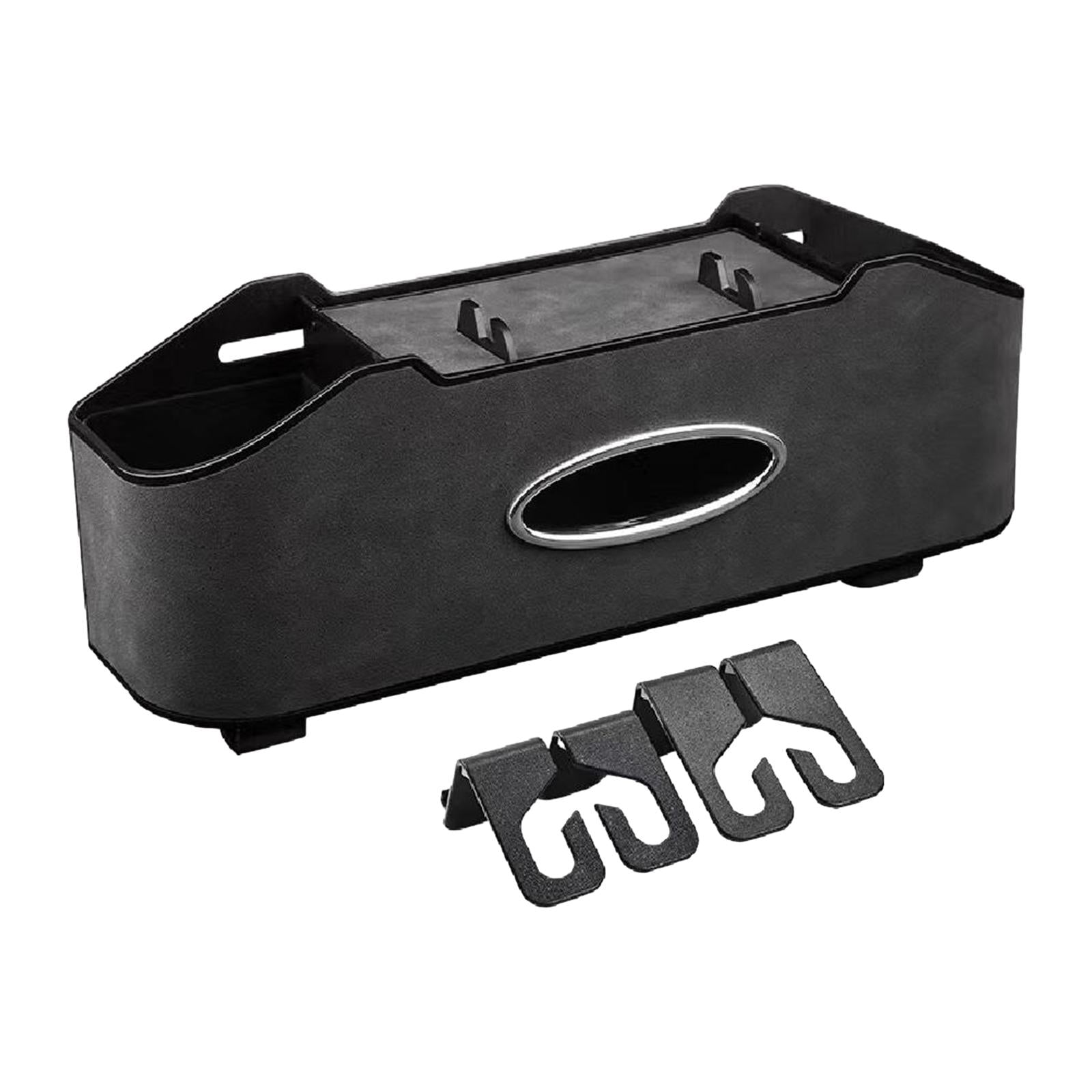 Car Back Seat Headrest Hanging Storage Box Car Travel Accessories Cup Holder